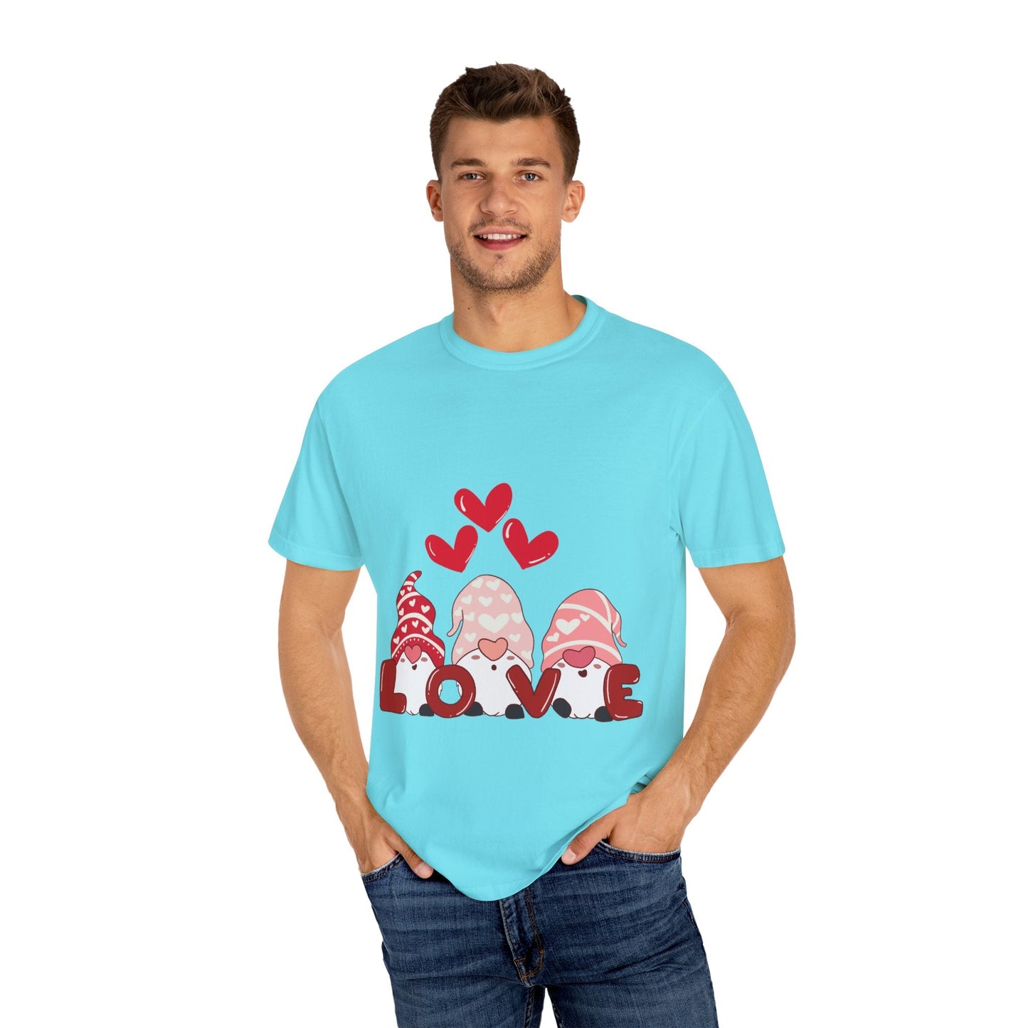 Valentine's Day Love Heart T-Shirt UNISEX - JennyCool