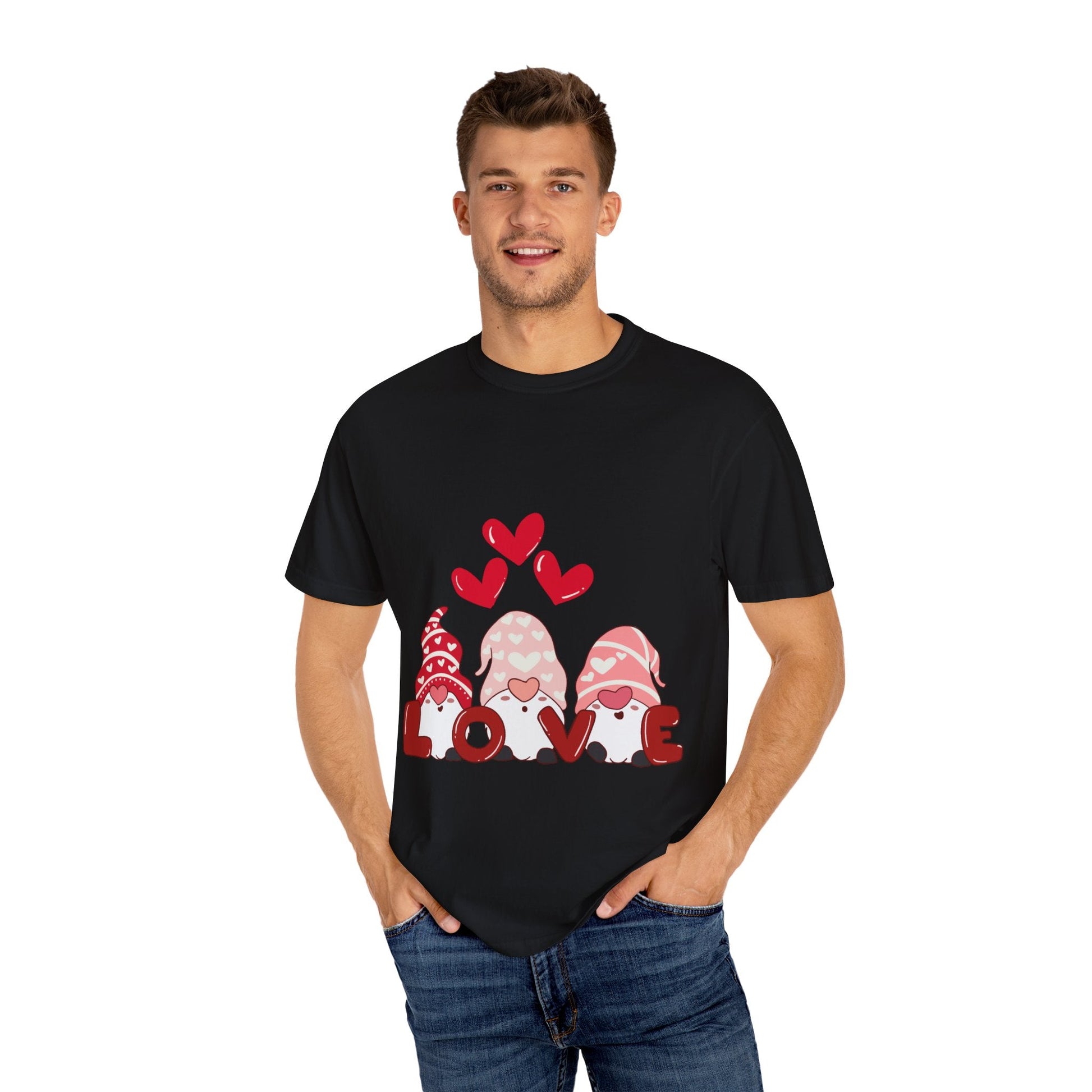 Valentine's Day Love Heart T-Shirt UNISEX - JennyCool