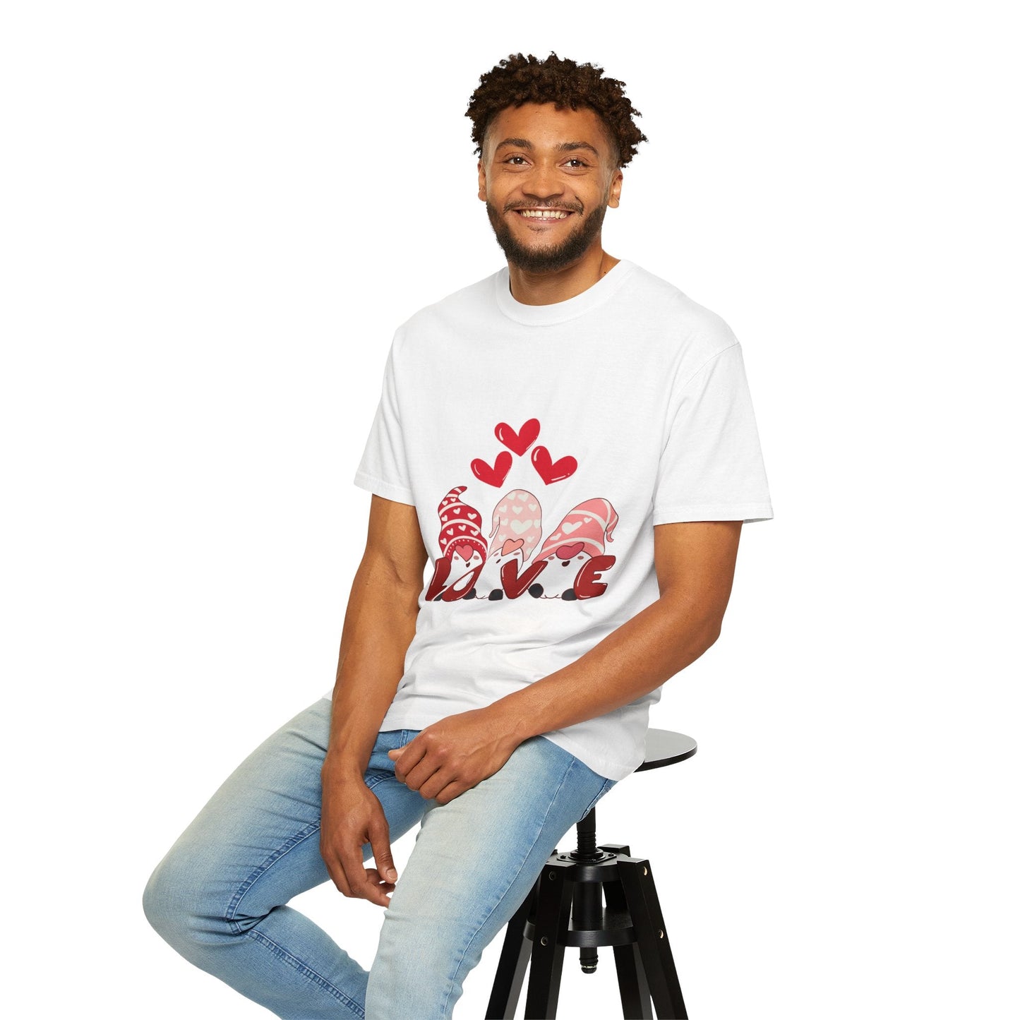 Valentine's Day Love Heart T-Shirt UNISEX - JennyCool