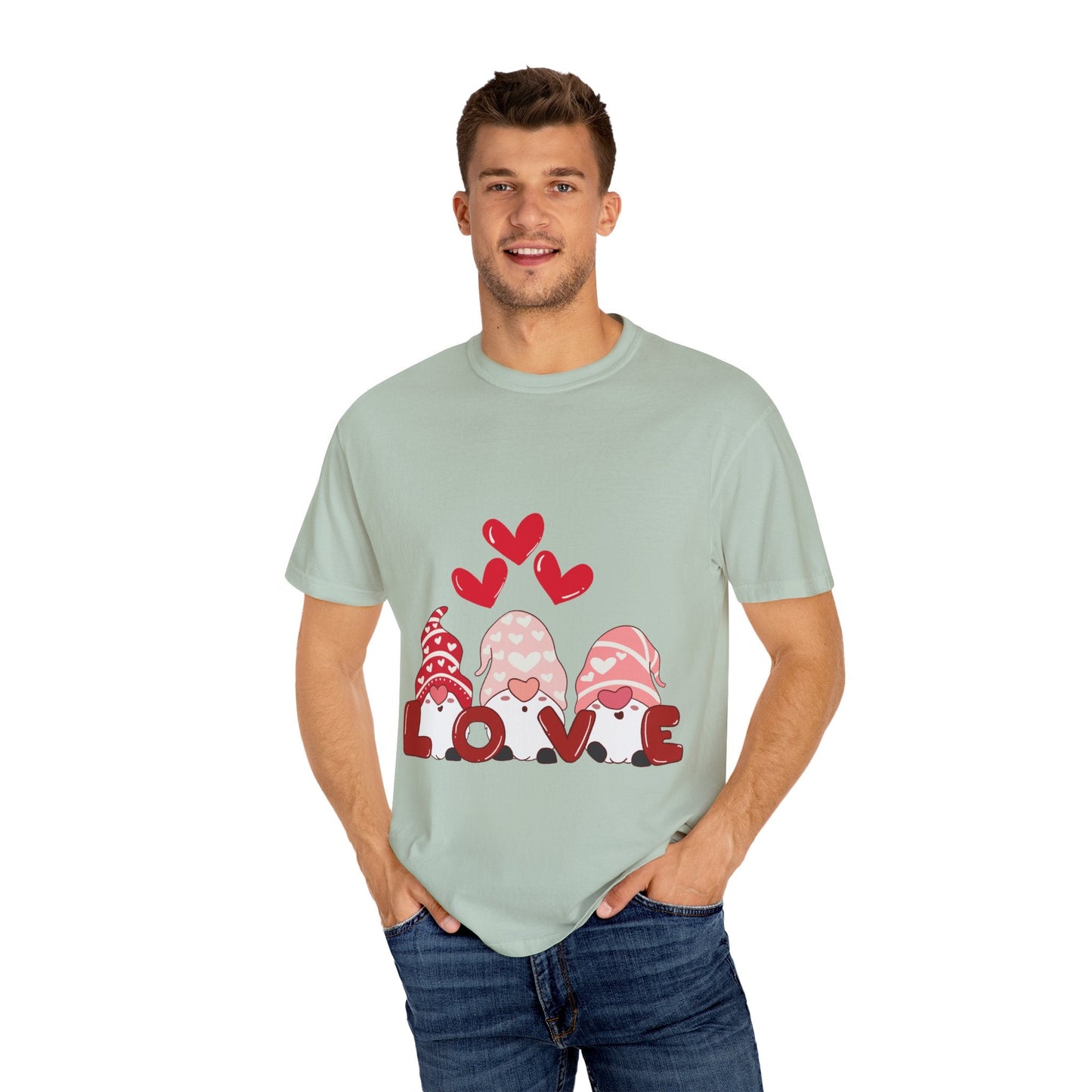 Valentine's Day Love Heart T-Shirt UNISEX - JennyCool