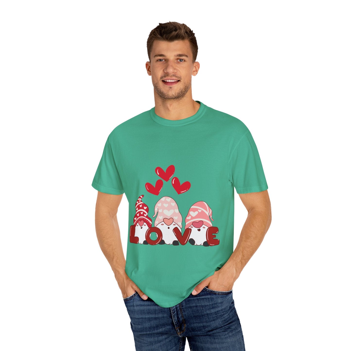Valentine's Day Love Heart T-Shirt UNISEX - JennyCool