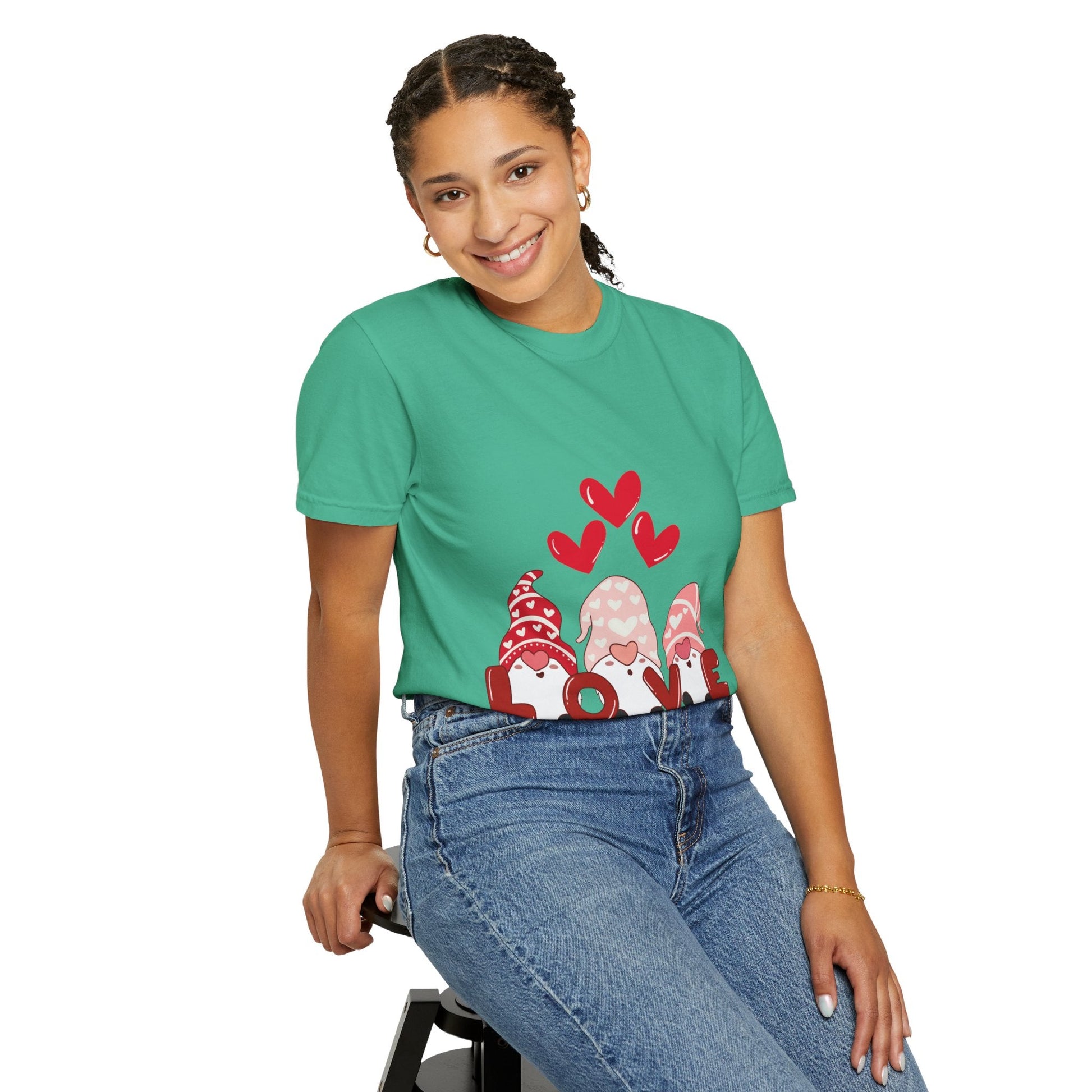 Valentine's Day Love Heart T-Shirt UNISEX - JennyCool