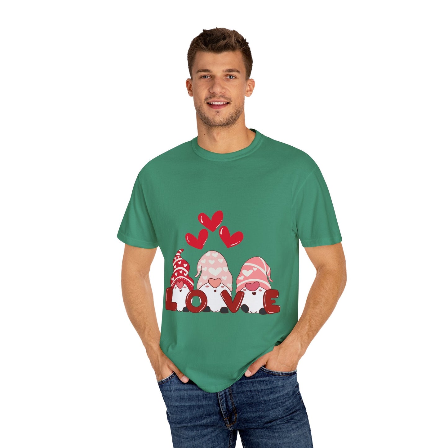 Valentine's Day Love Heart T-Shirt UNISEX - JennyCool