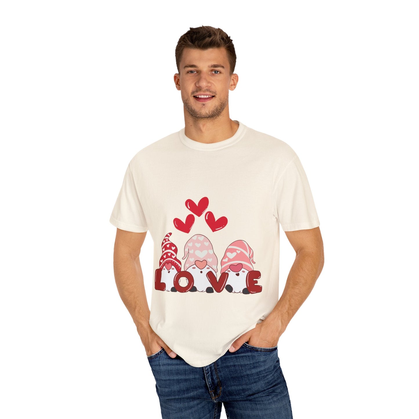 Valentine's Day Love Heart T-Shirt UNISEX - JennyCool