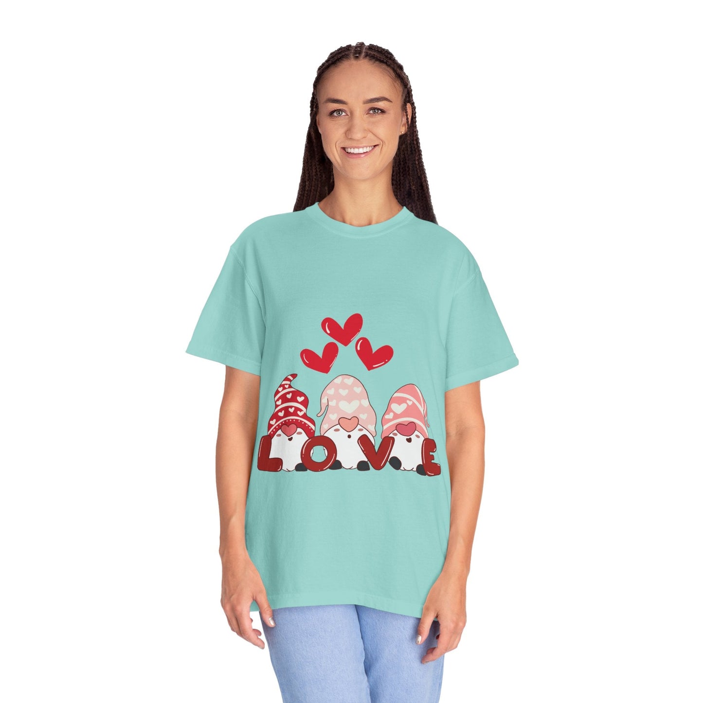 Valentine's Day Love Heart T-Shirt UNISEX - JennyCool