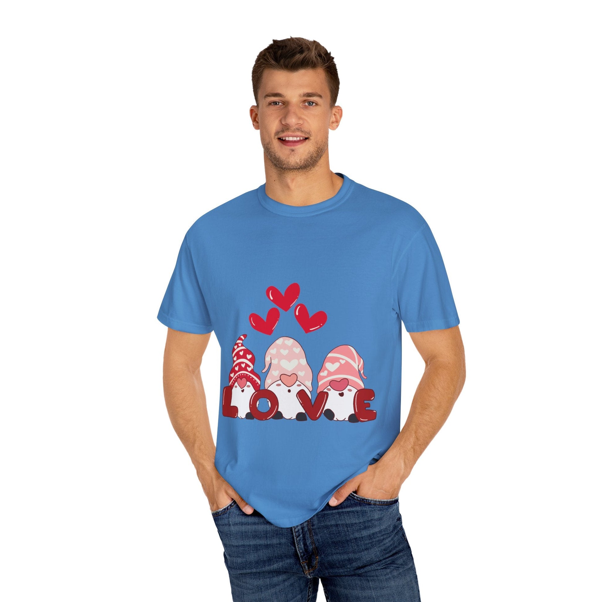 Valentine's Day Love Heart T-Shirt UNISEX - JennyCool