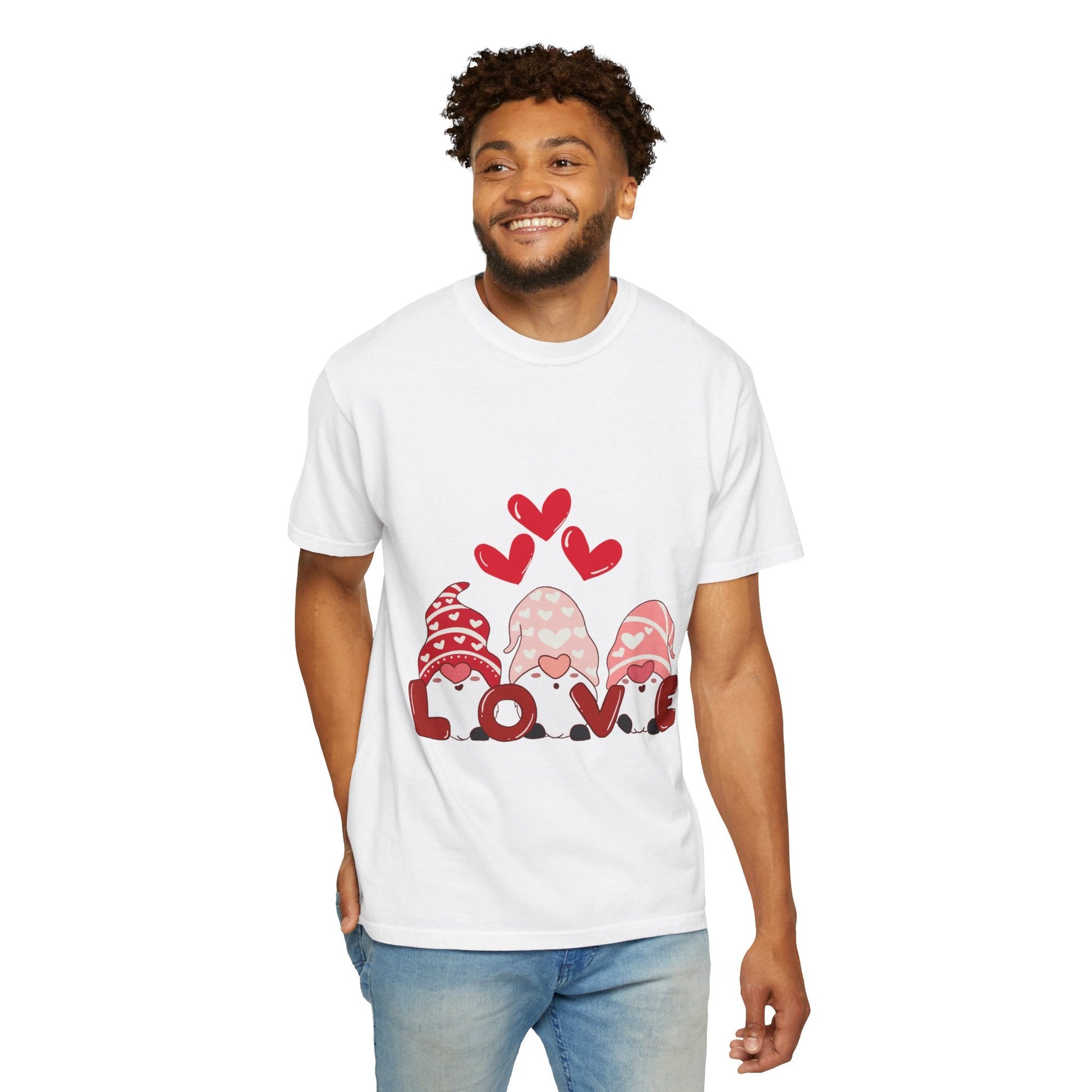 Valentine's Day Love Heart T-Shirt UNISEX - JennyCool