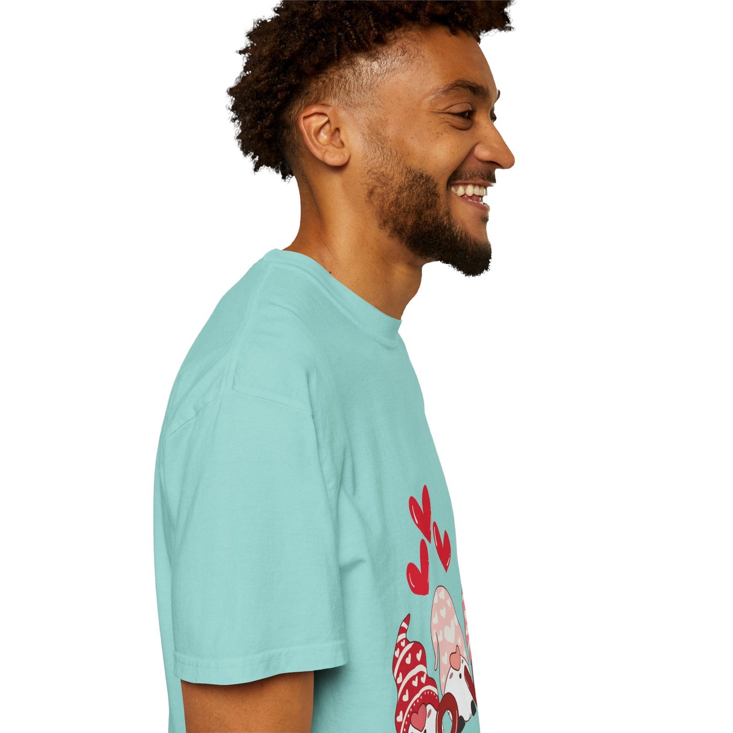Valentine's Day Love Heart T-Shirt UNISEX - JennyCool