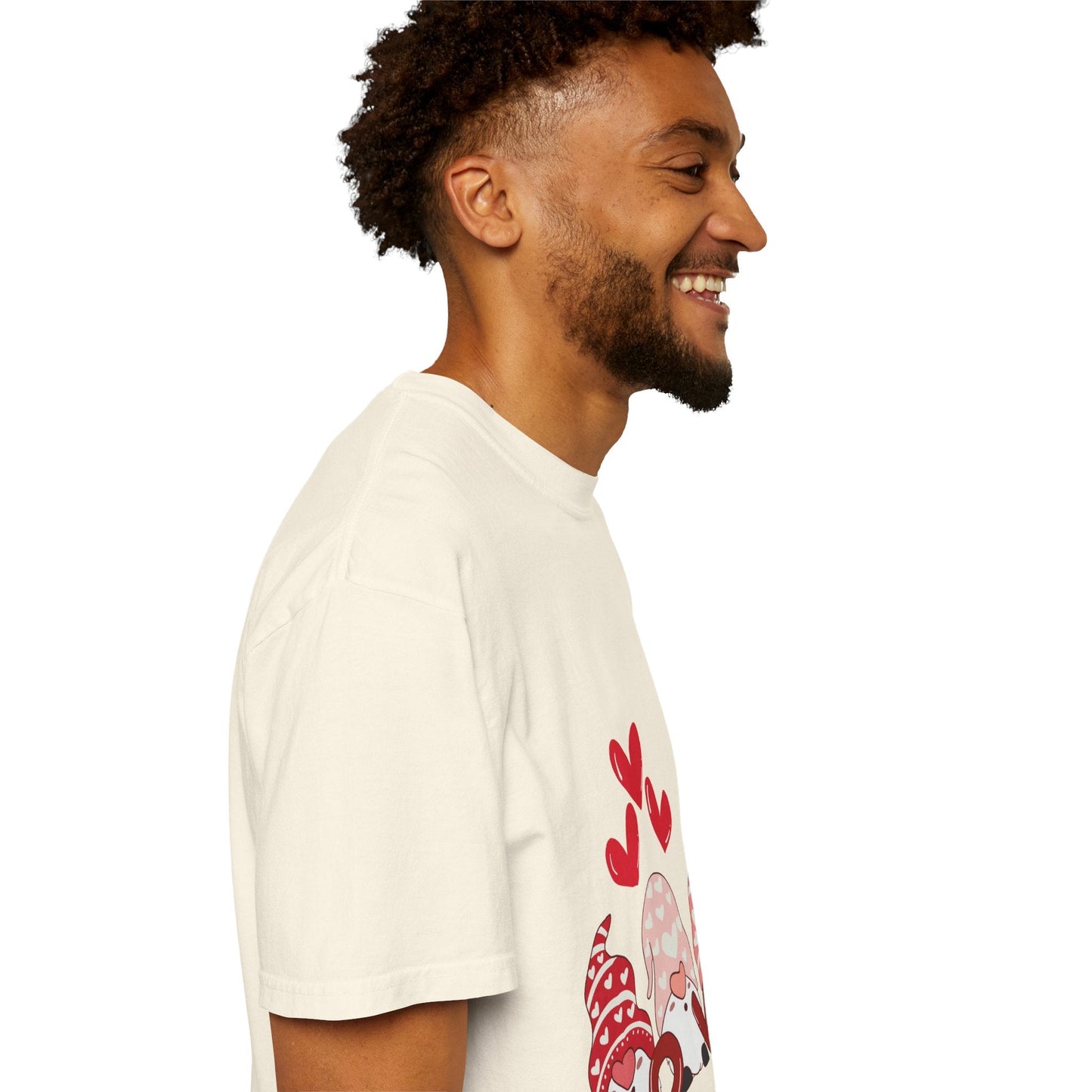 Valentine's Day Love Heart T-Shirt UNISEX - JennyCool