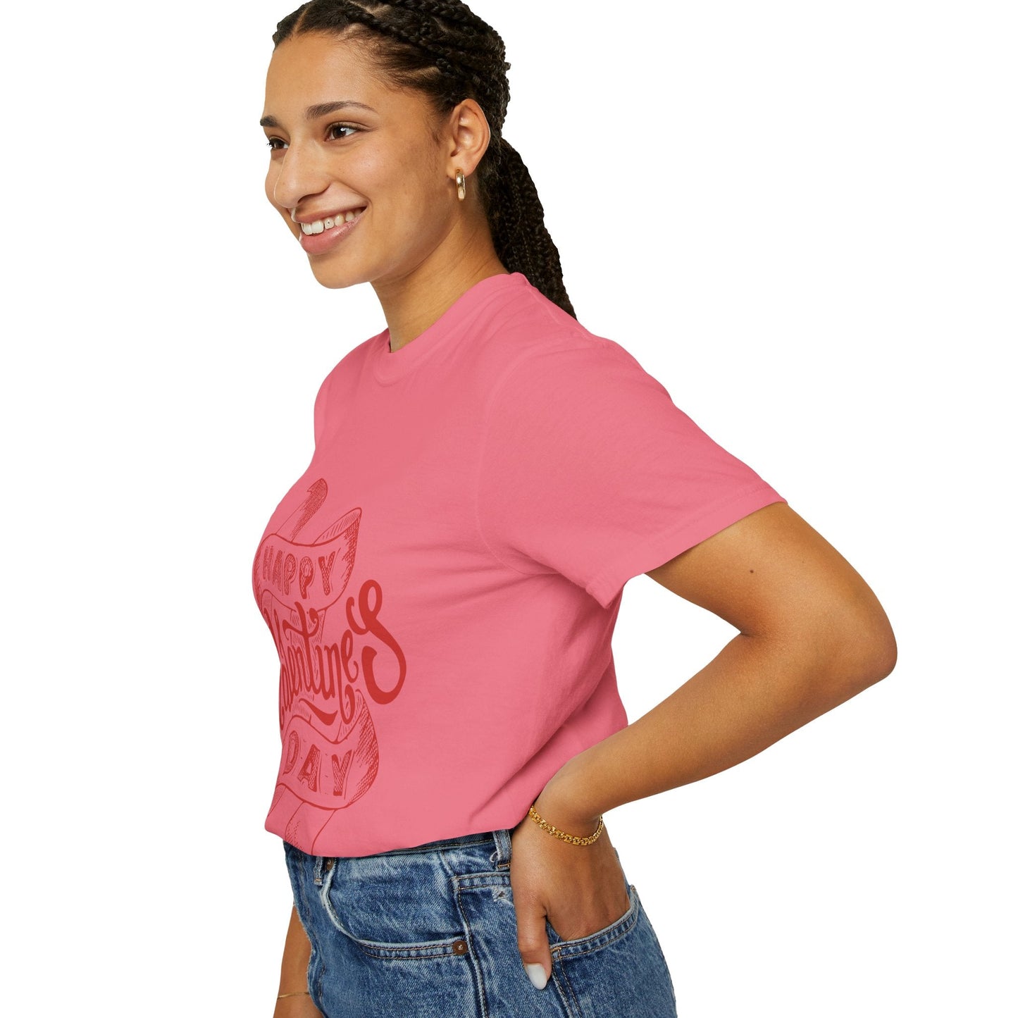 Valentines Day Unisex T-shirt - Gift for Her/Him, Printed Tee - JennyCool