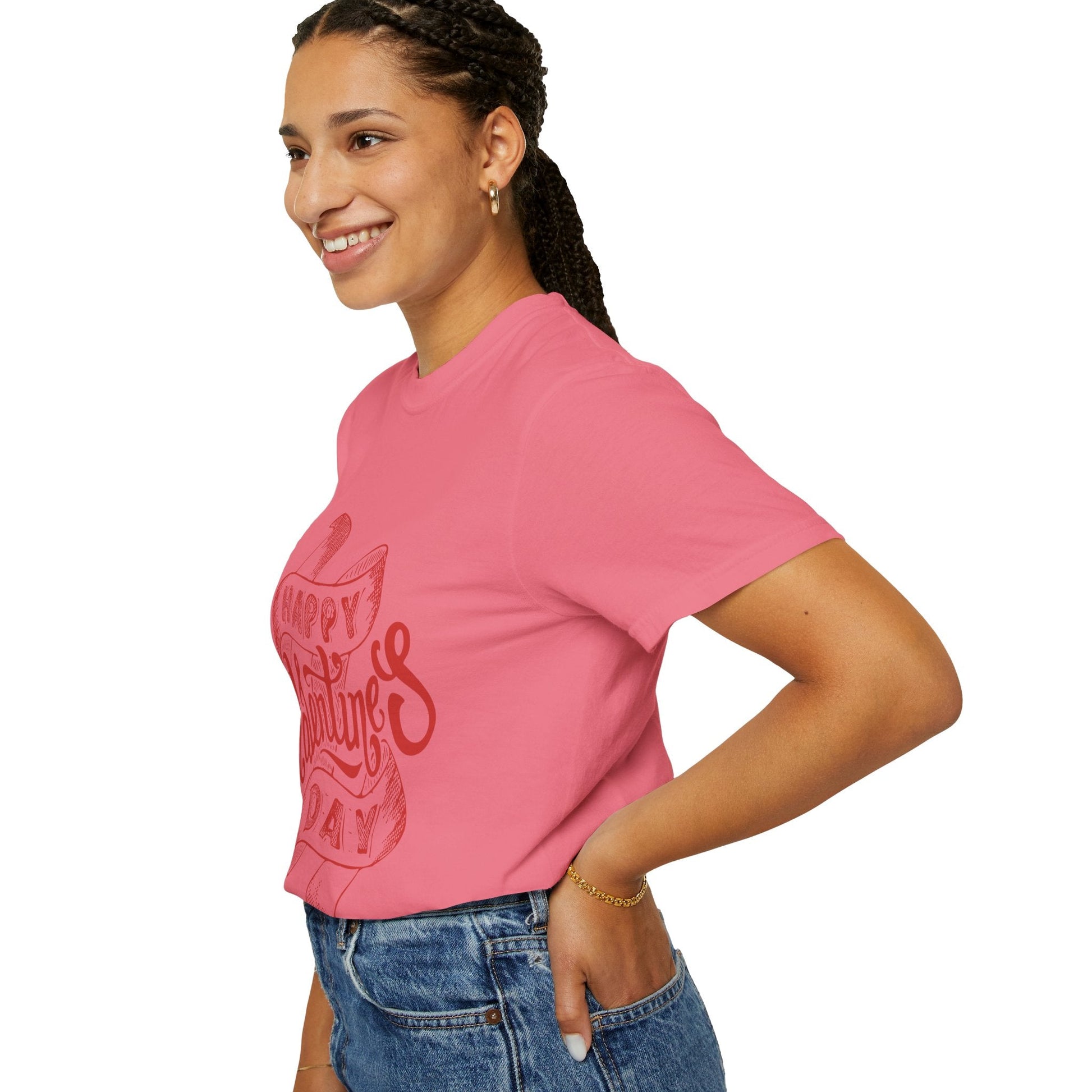 Valentines Day Unisex T-shirt - Gift for Her/Him, Printed Tee - JennyCool