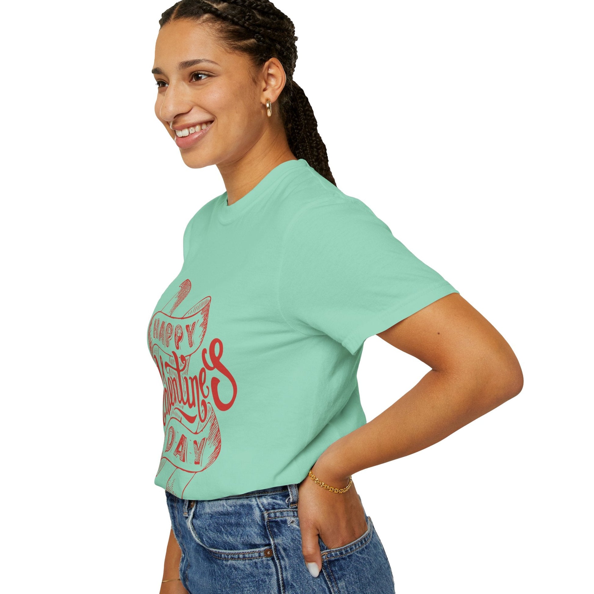 Valentines Day Unisex T-shirt - Gift for Her/Him, Printed Tee - JennyCool