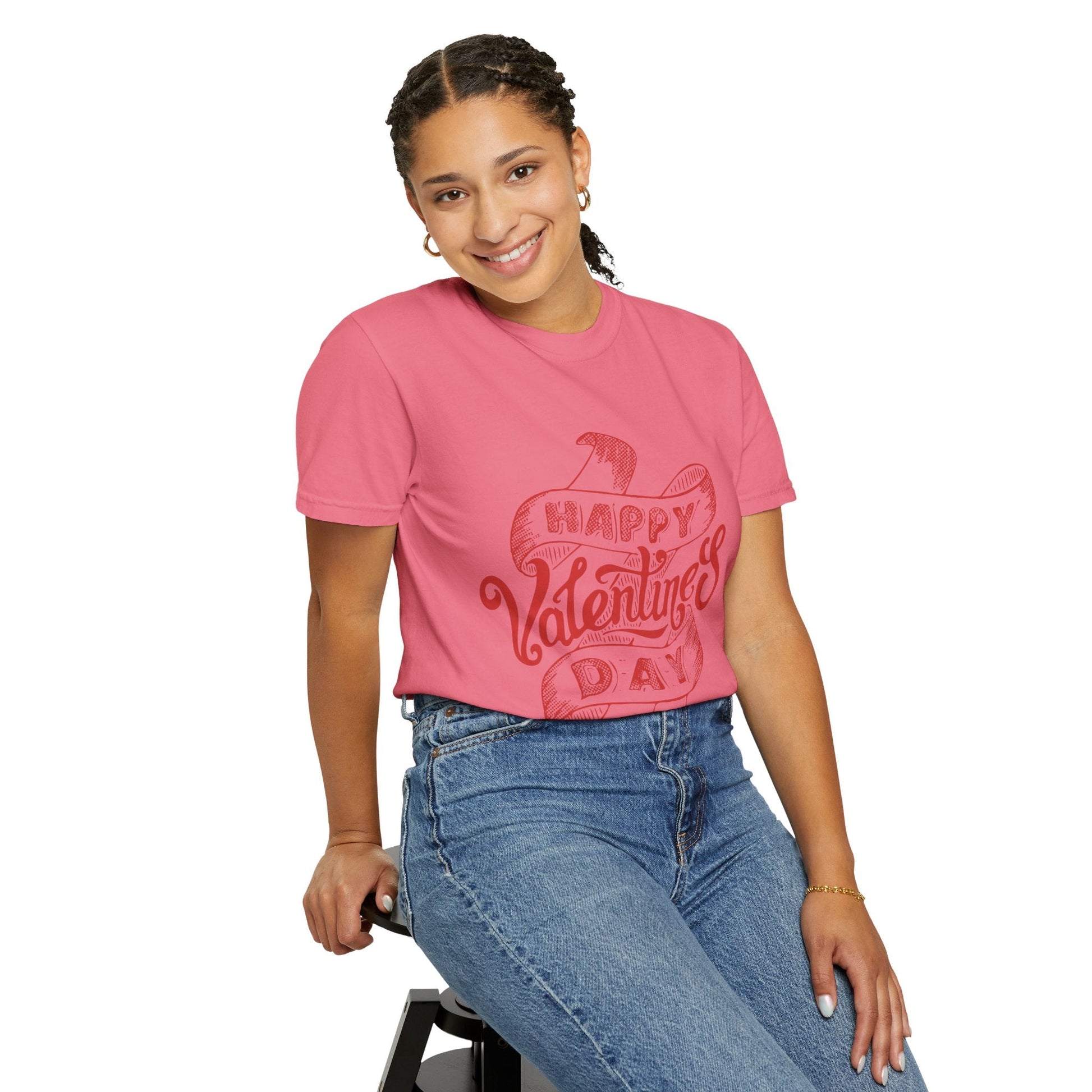 Valentines Day Unisex T-shirt - Gift for Her/Him, Printed Tee - JennyCool