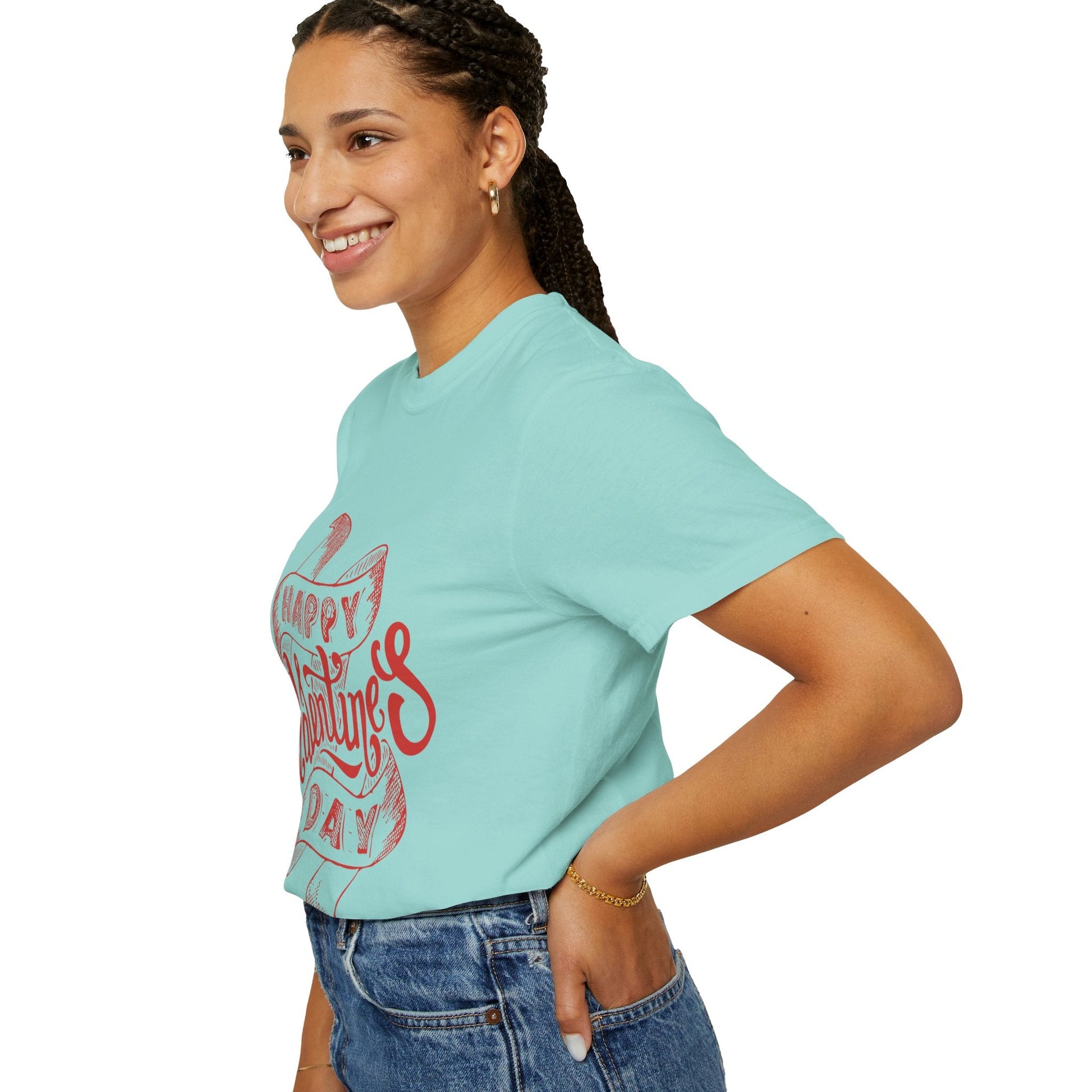 Valentines Day Unisex T-shirt - Gift for Her/Him, Printed Tee - JennyCool