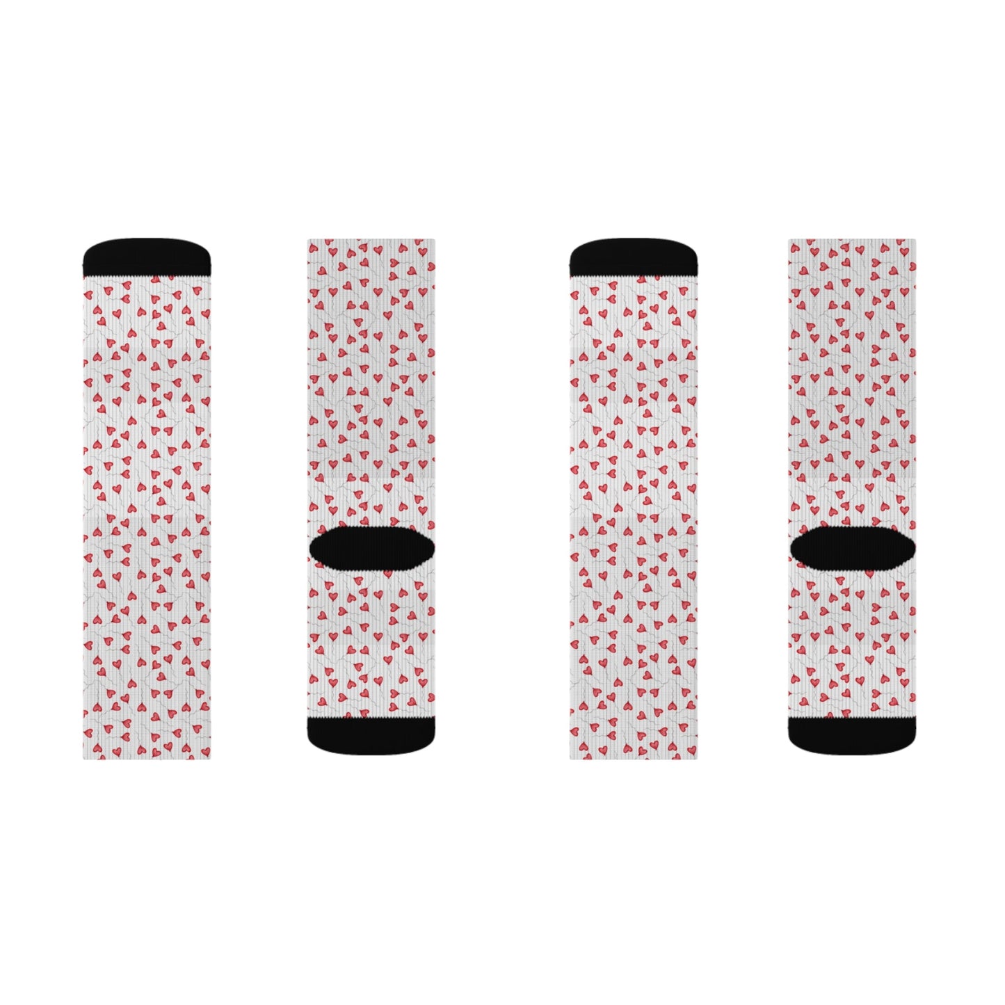 Valentines Socks - Sublimation - JennyCool