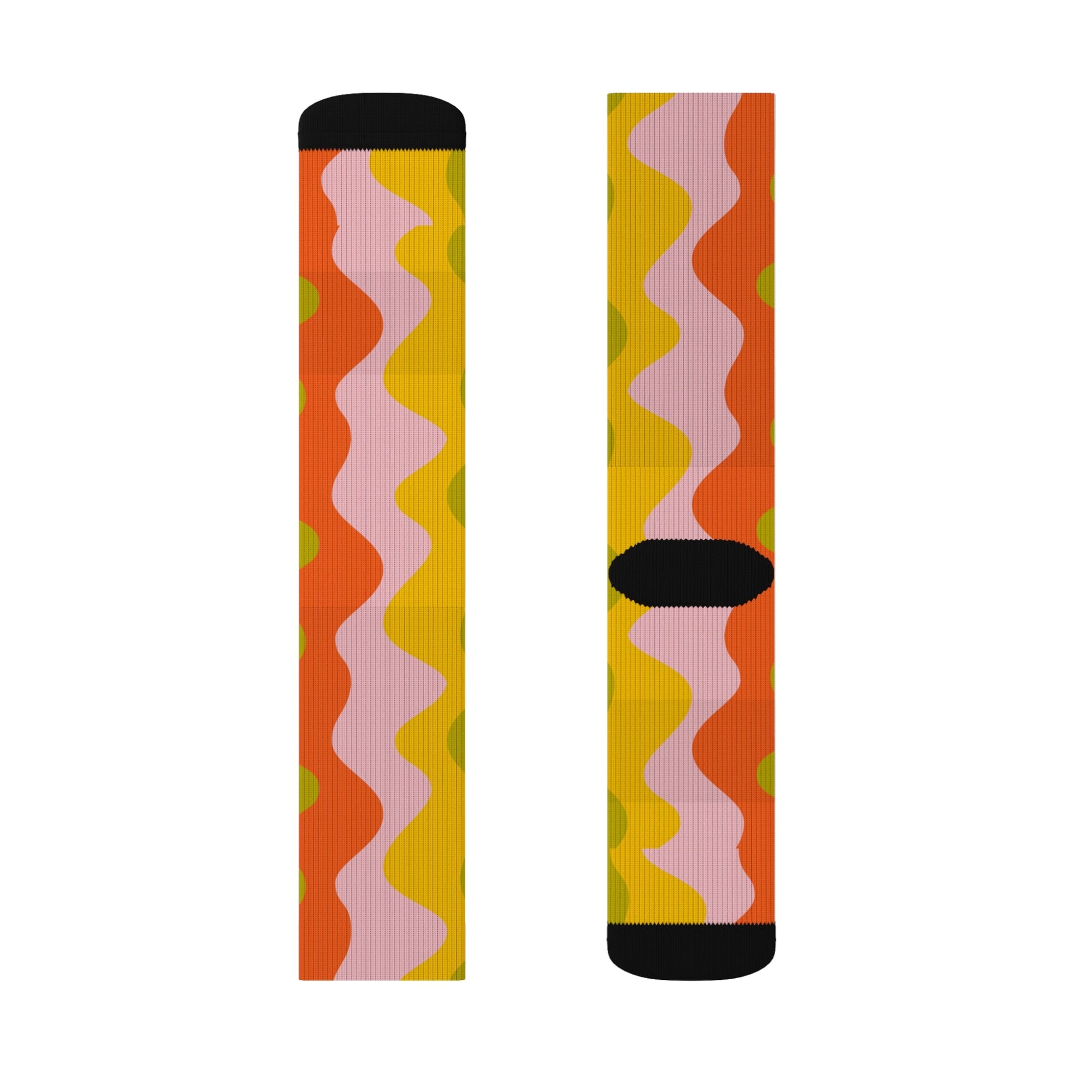 Wavy Socks - Sublimation - JennyCool