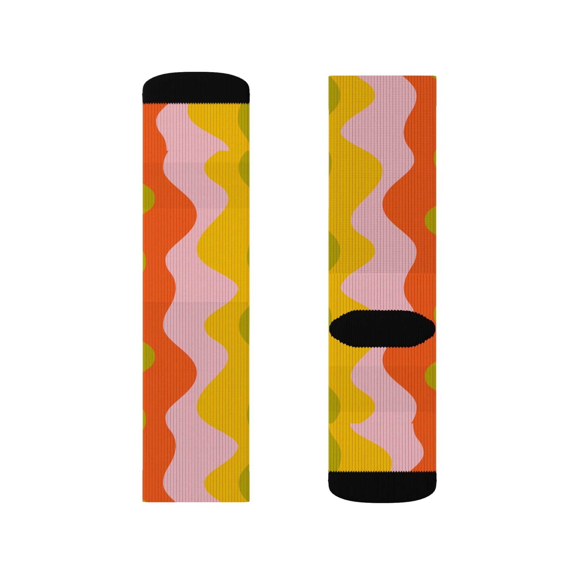 Wavy Socks - Sublimation - JennyCool
