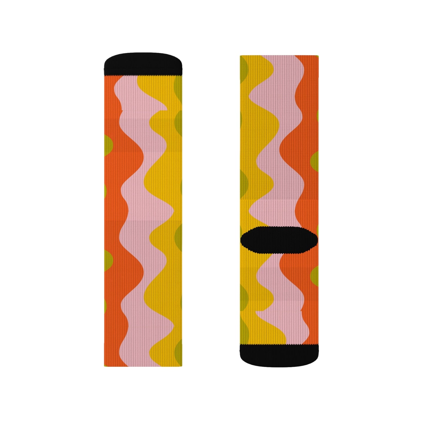 Wavy Socks - Sublimation - JennyCool