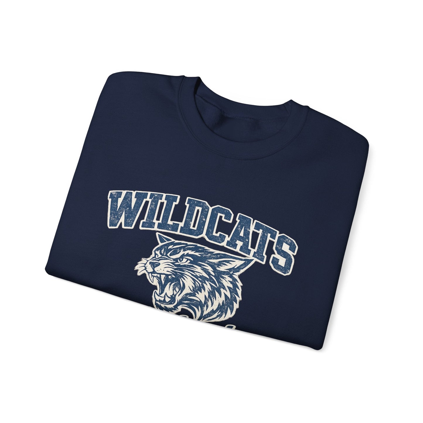 Wildcats College Sweatshirt – Retro Varsity Graphic Crewneck - JennyCool