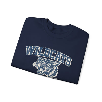 Wildcats College Sweatshirt – Retro Varsity Graphic Crewneck - JennyCool