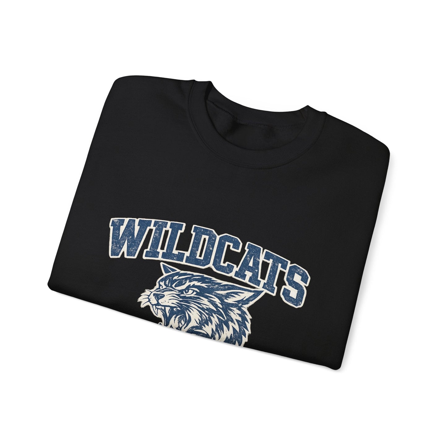Wildcats College Sweatshirt – Retro Varsity Graphic Crewneck - JennyCool