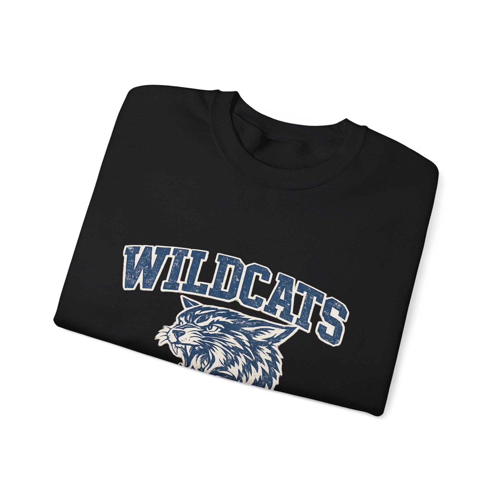 Wildcats College Sweatshirt – Retro Varsity Graphic Crewneck - JennyCool