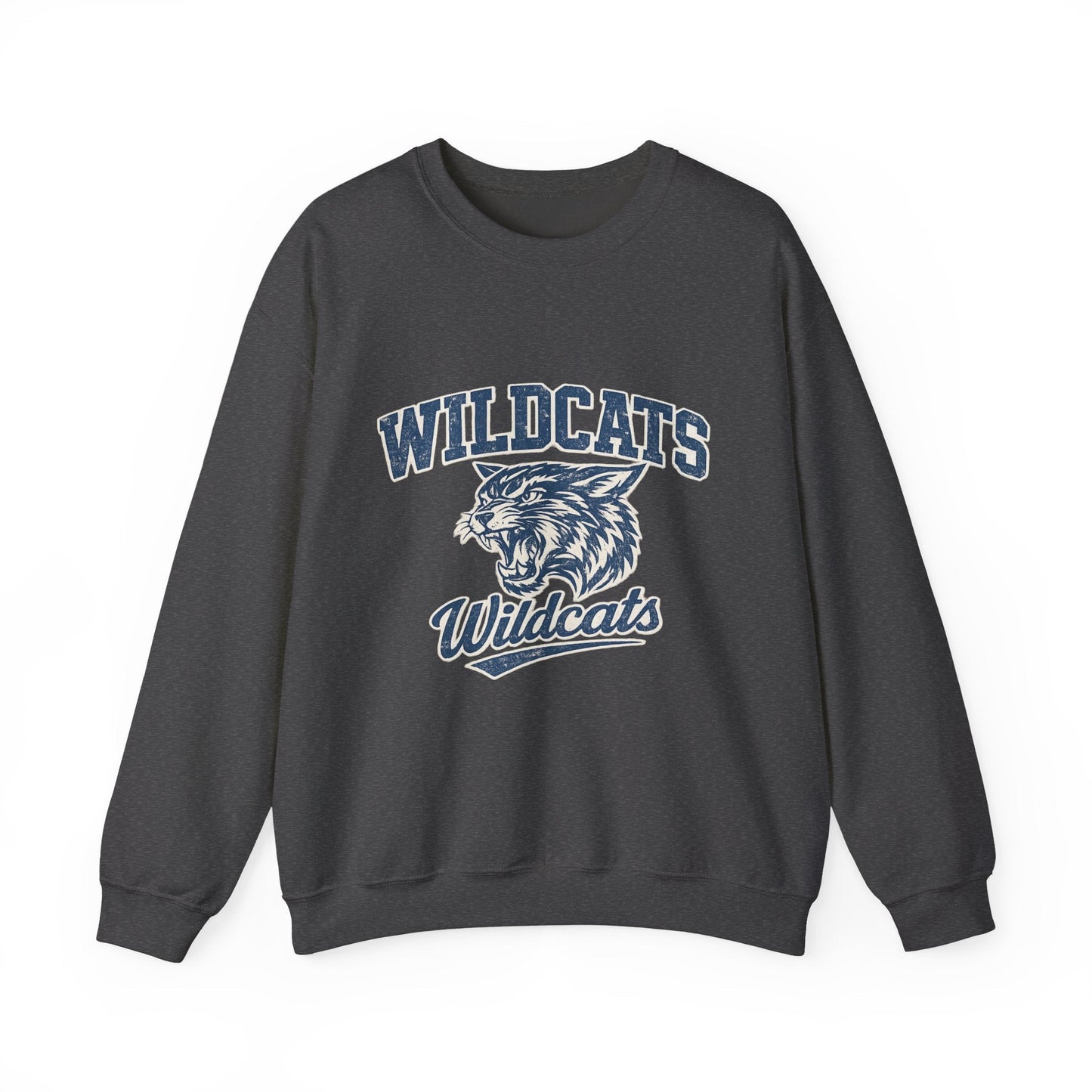Wildcats College Sweatshirt – Retro Varsity Graphic Crewneck - JennyCool