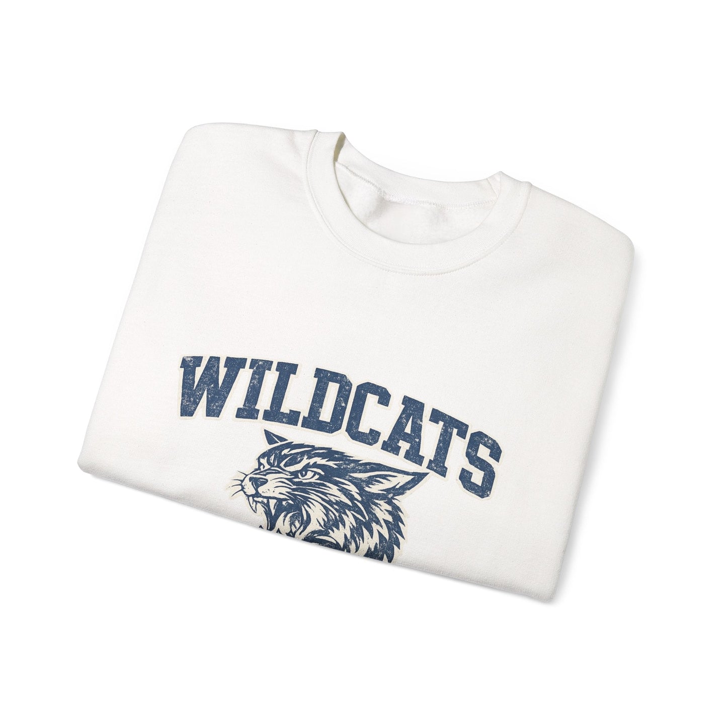 Wildcats College Sweatshirt – Retro Varsity Graphic Crewneck - JennyCool