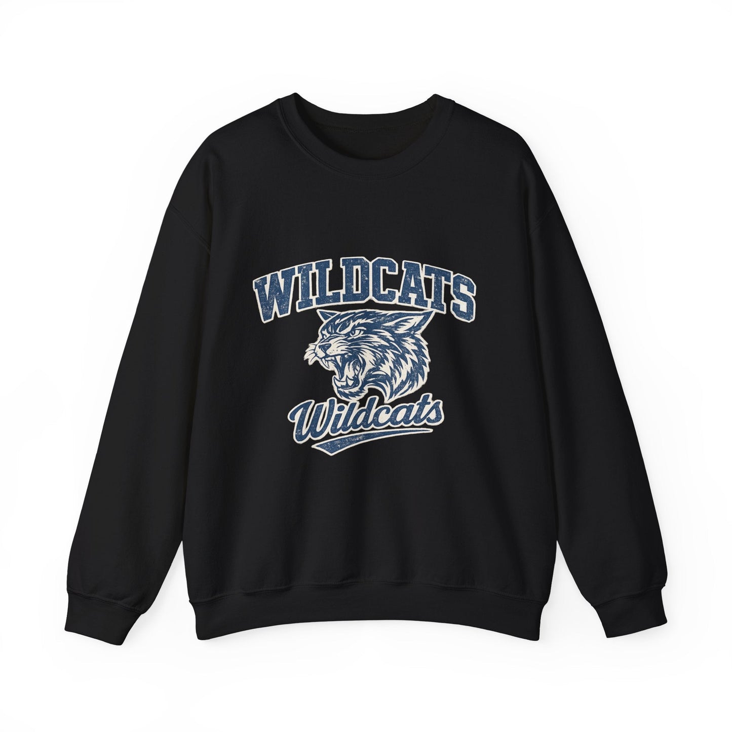 Wildcats College Sweatshirt – Retro Varsity Graphic Crewneck - JennyCool