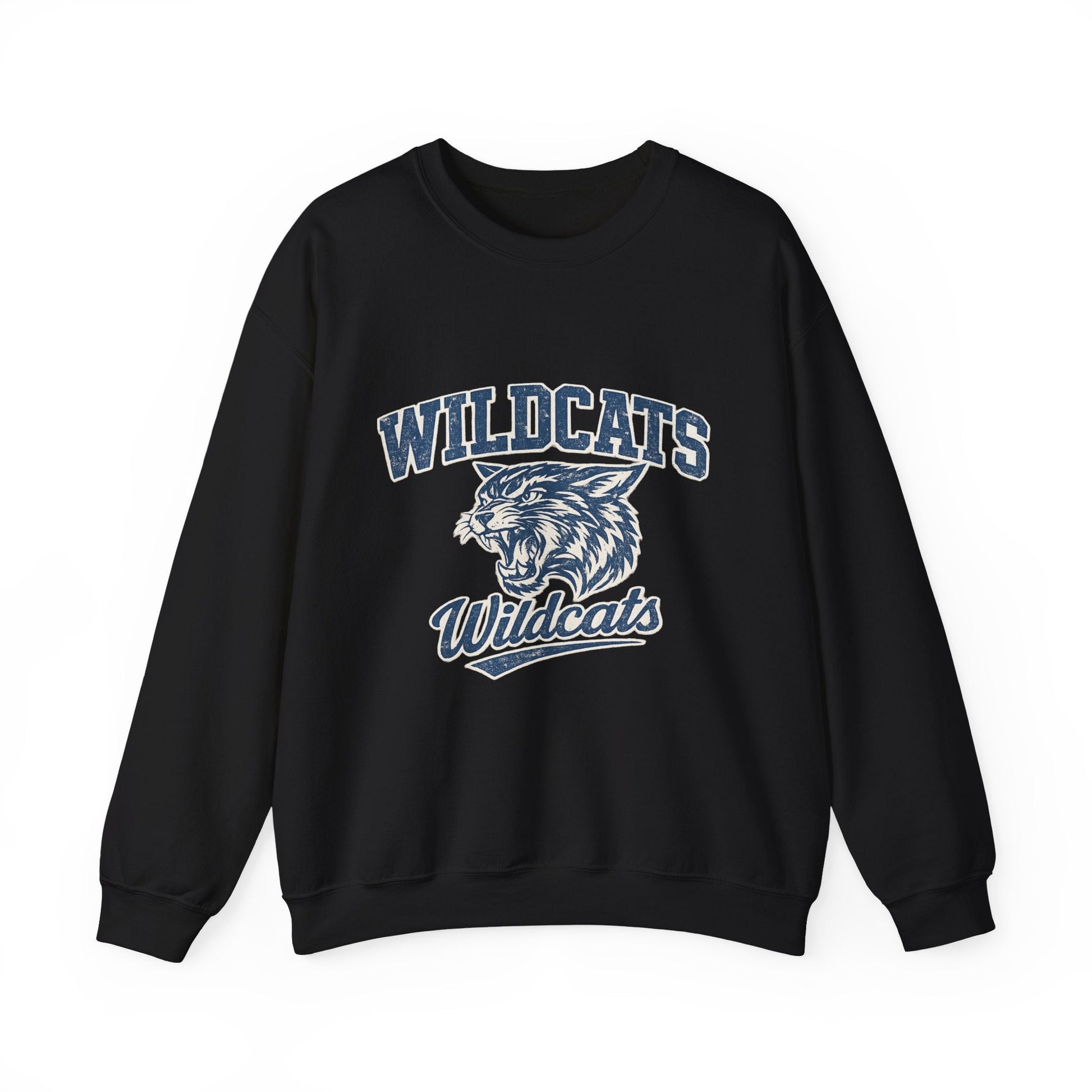 Wildcats College Sweatshirt – Retro Varsity Graphic Crewneck - JennyCool