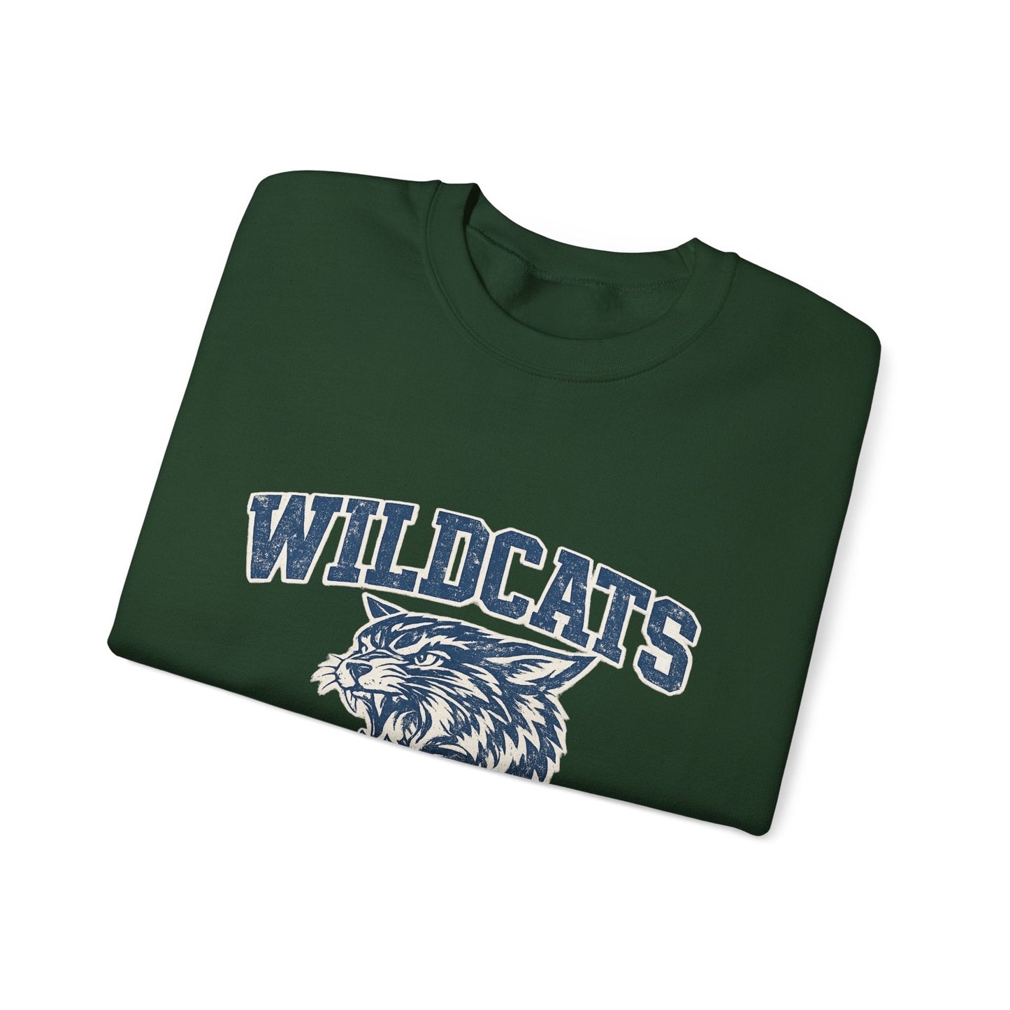 Wildcats College Sweatshirt – Retro Varsity Graphic Crewneck - JennyCool