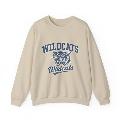 Wildcats College Sweatshirt – Retro Varsity Graphic Crewneck - JennyCool