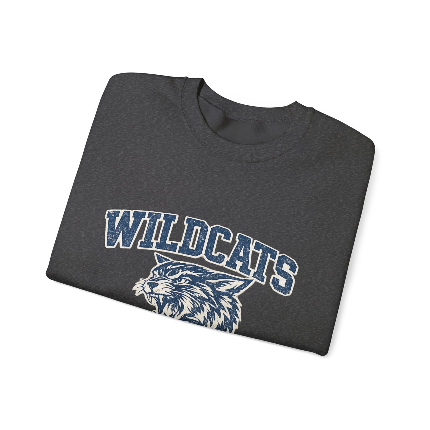 Wildcats College Sweatshirt – Retro Varsity Graphic Crewneck - JennyCool