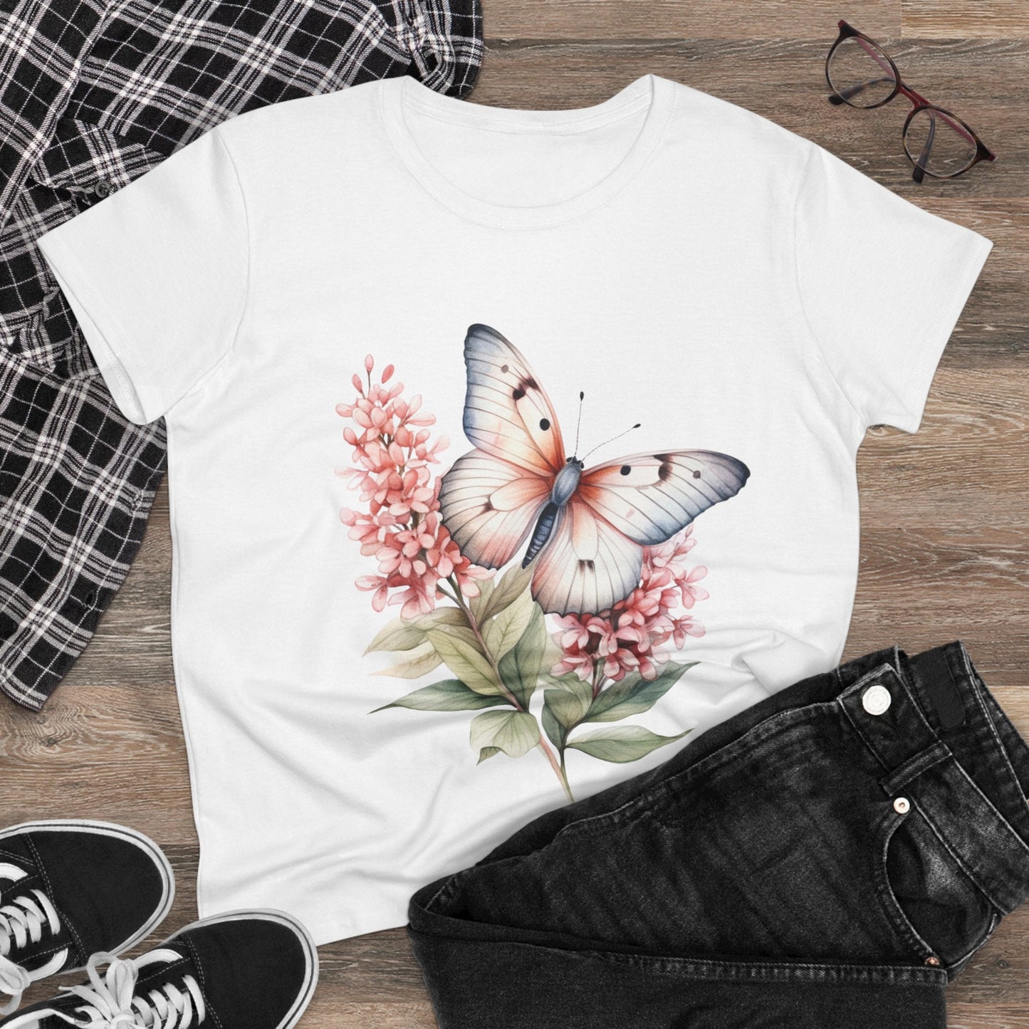 Women's Midweight Cotton Tee - JennyCool