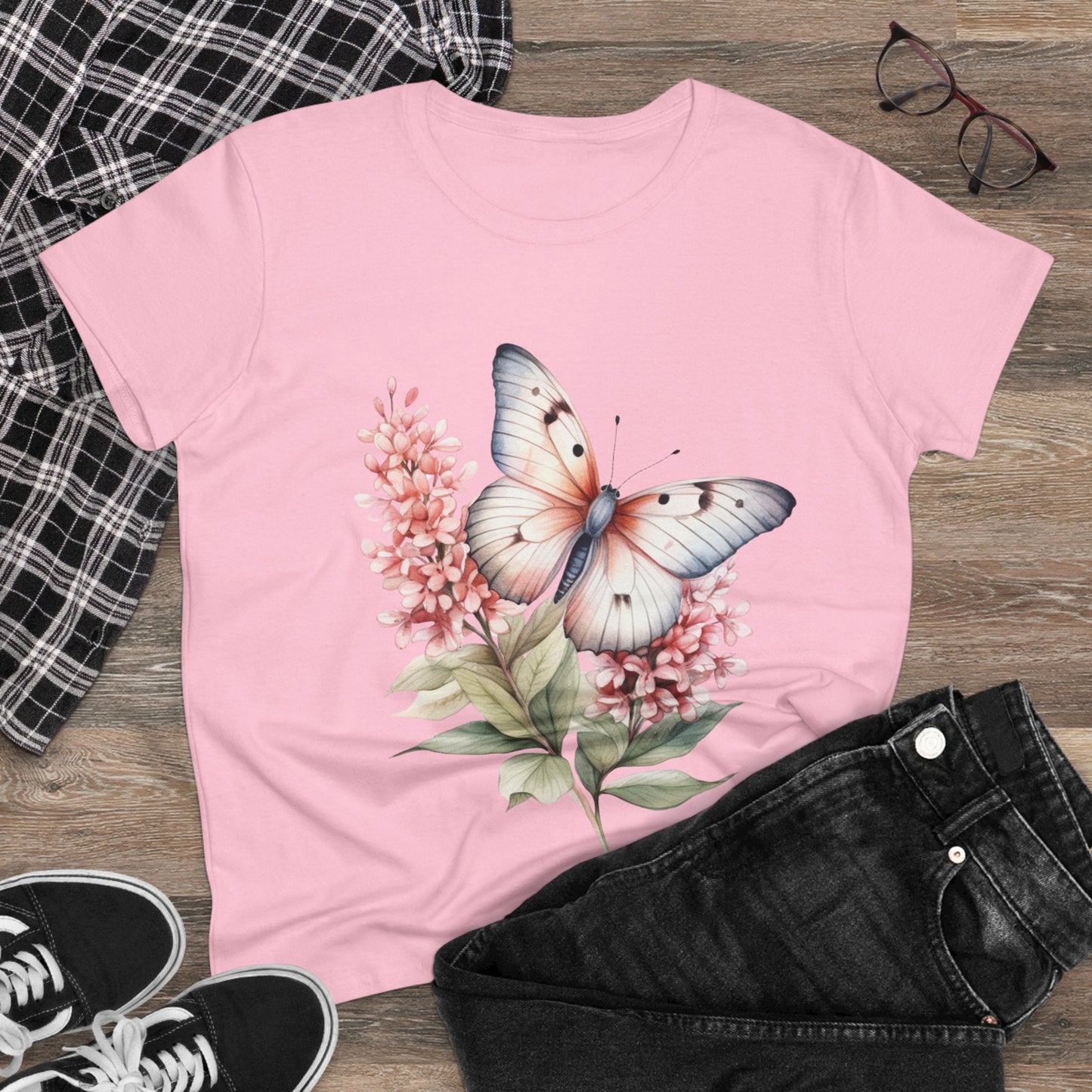 Women's Midweight Cotton Tee - JennyCool