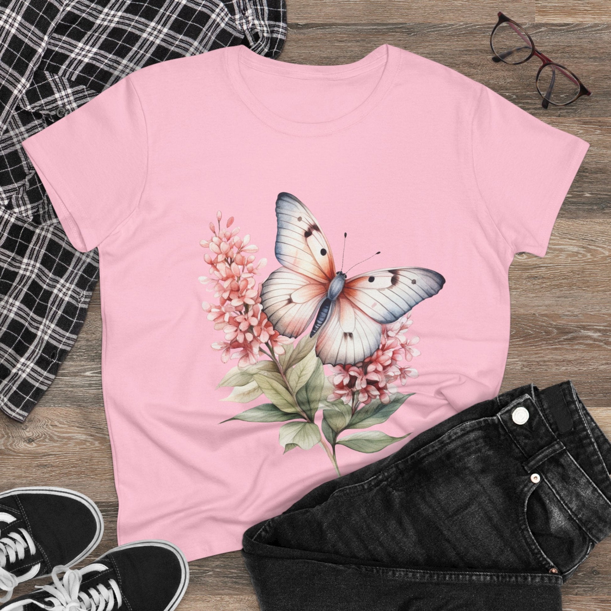 Women's Midweight Cotton Tee - JennyCool