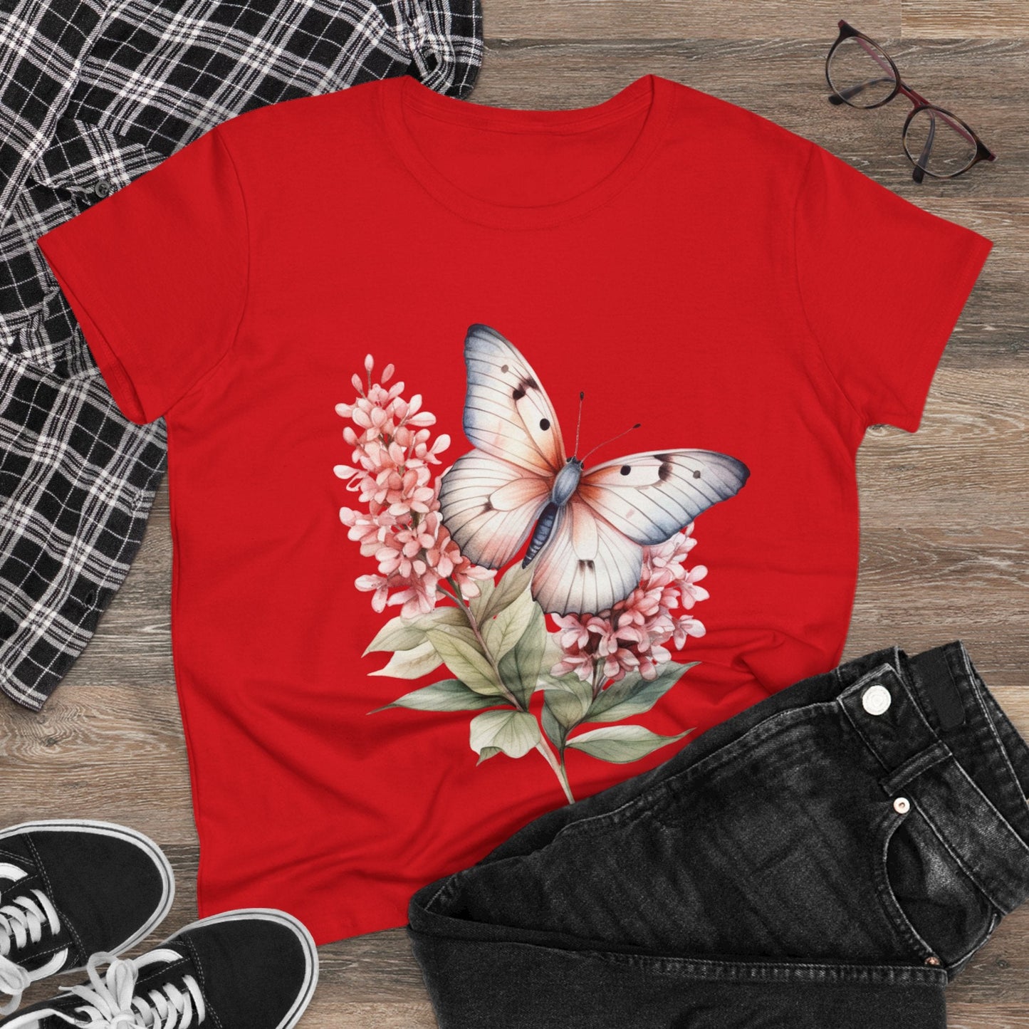 Women's Midweight Cotton Tee - JennyCool