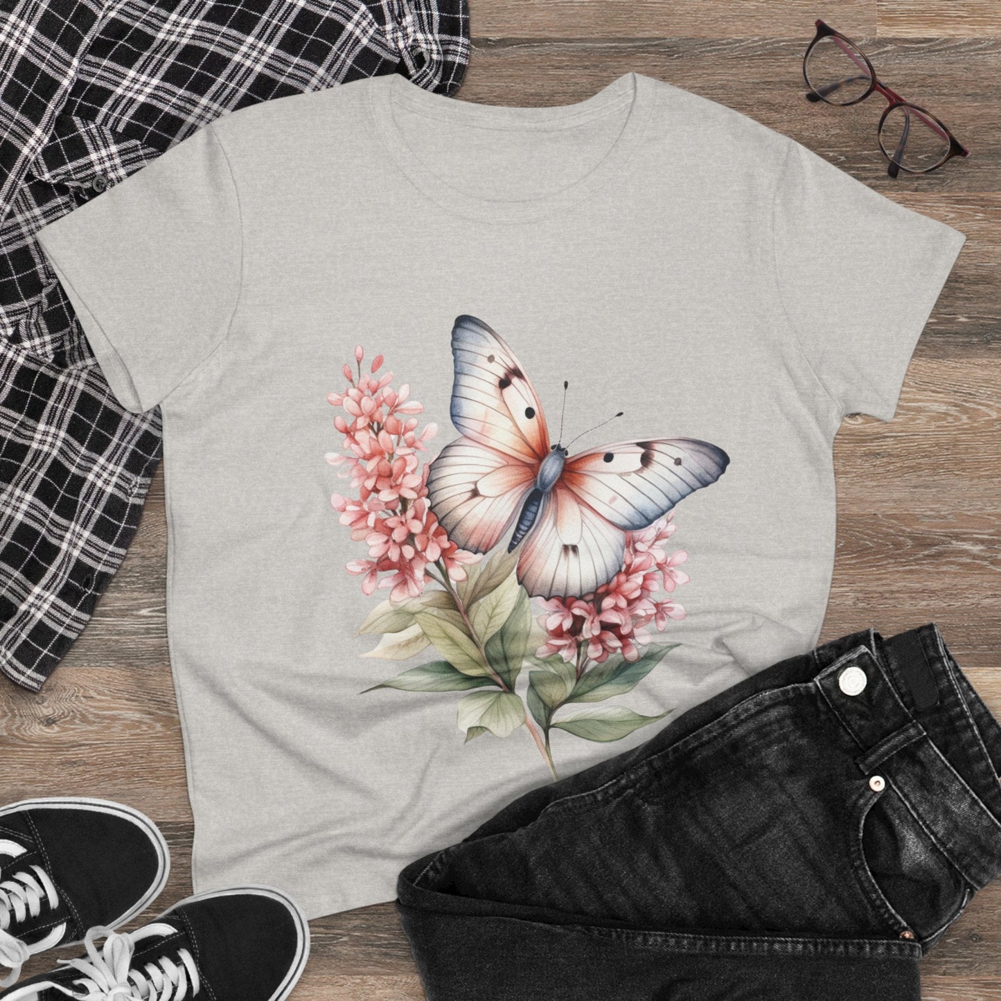 Women's Midweight Cotton Tee - JennyCool