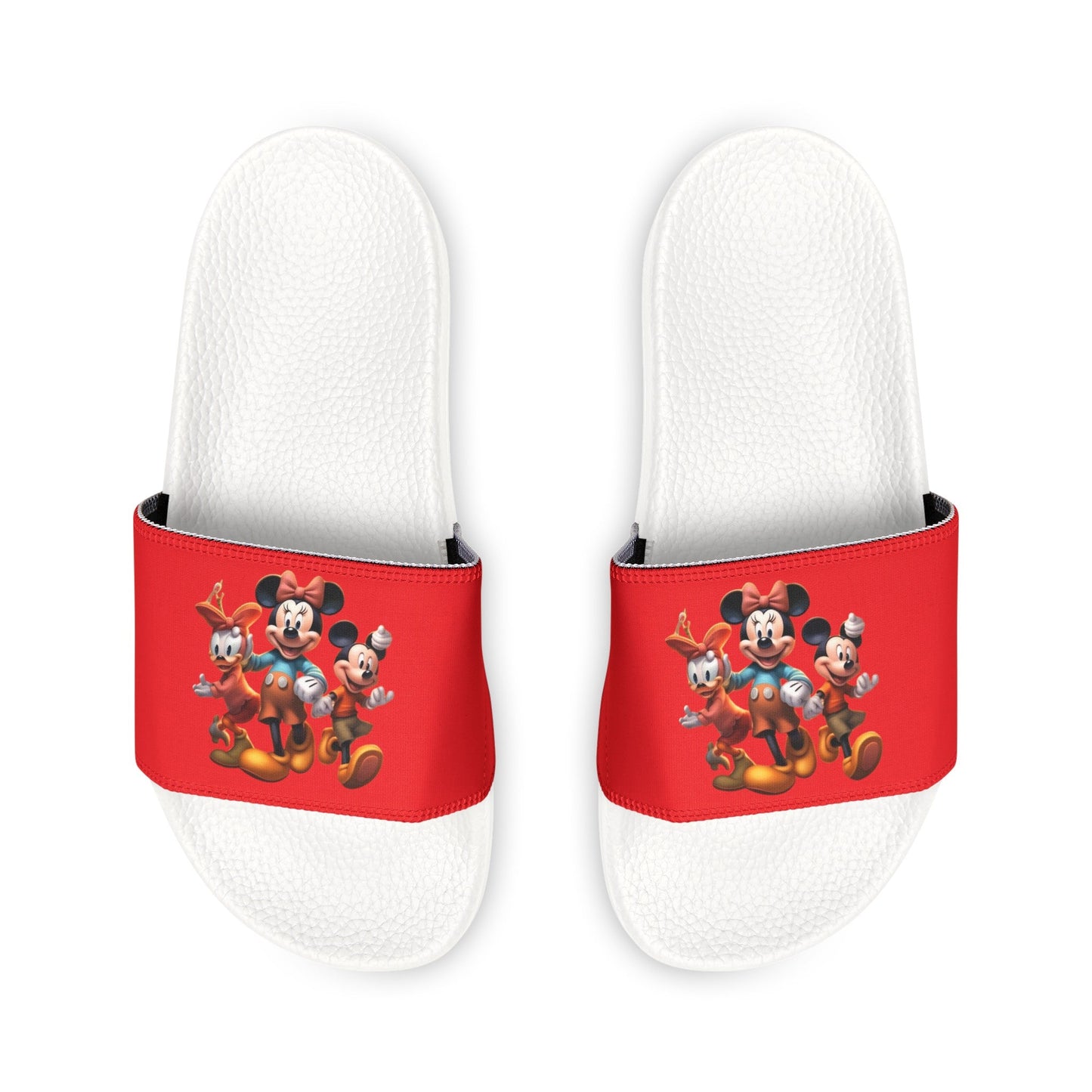 Women's PU Slide Sandals with Disney Characters - JennyCool