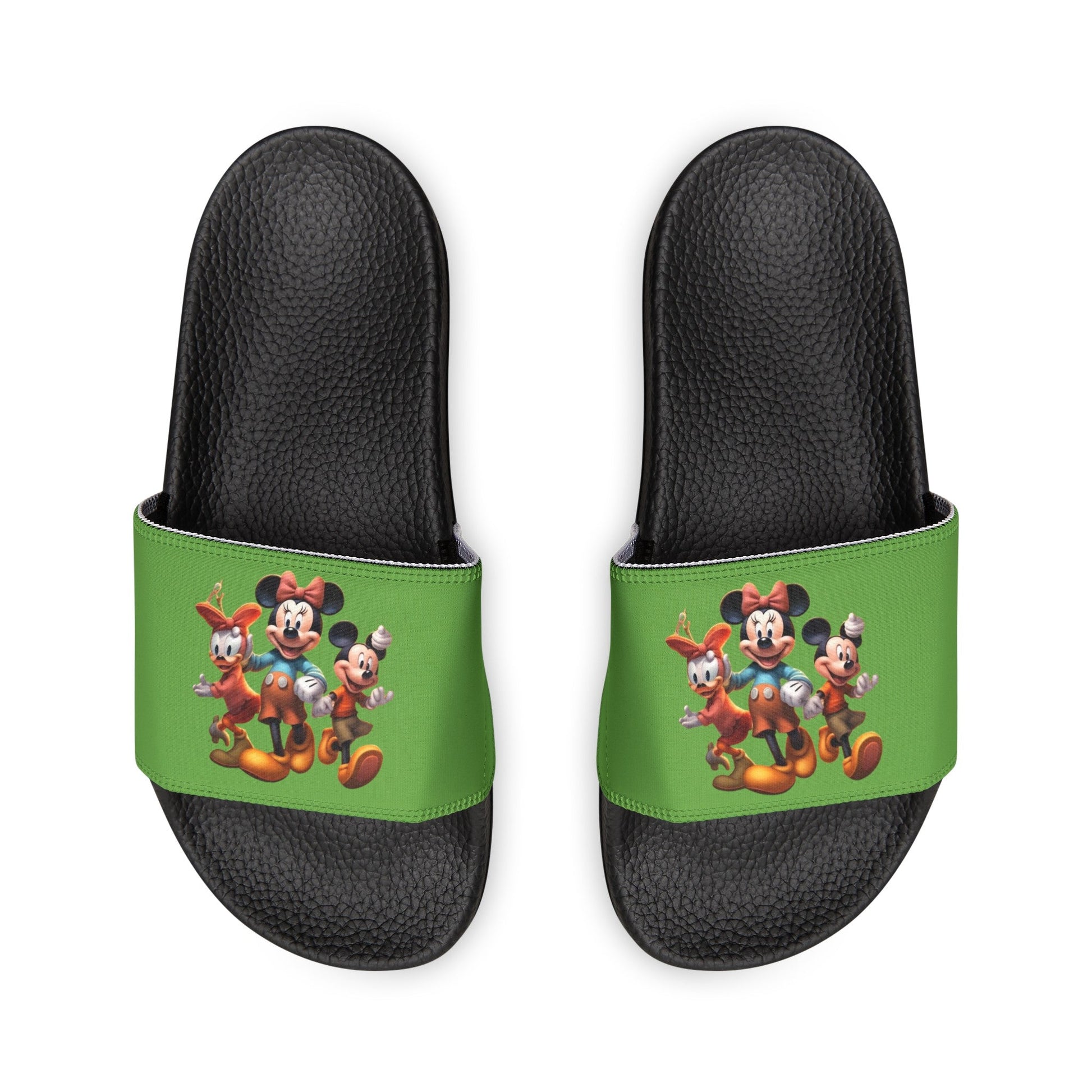 Women's PU Slide Sandals with Disney Characters - JennyCool