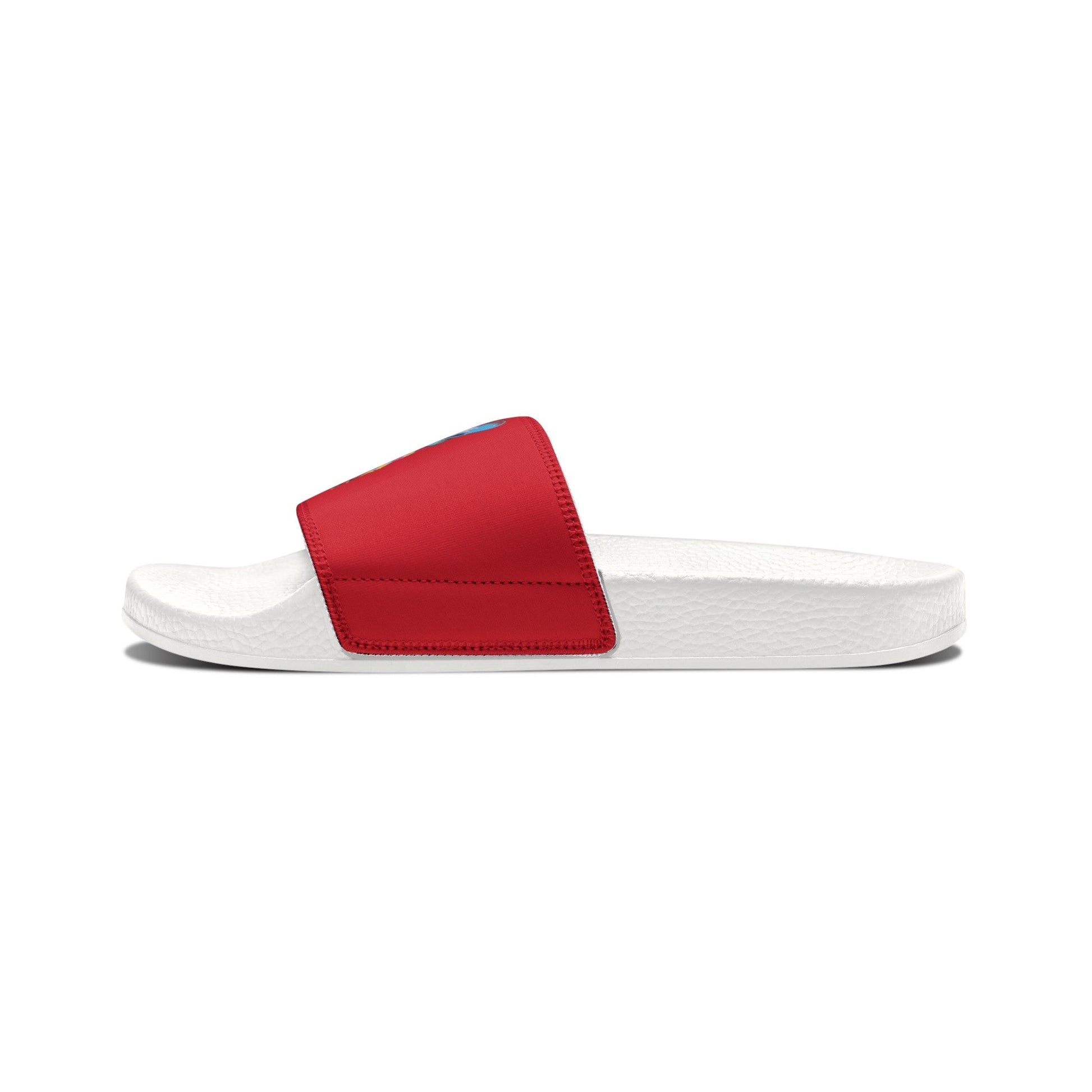 Women's PU Slide Sandals with Graffiti Dog - JennyCool