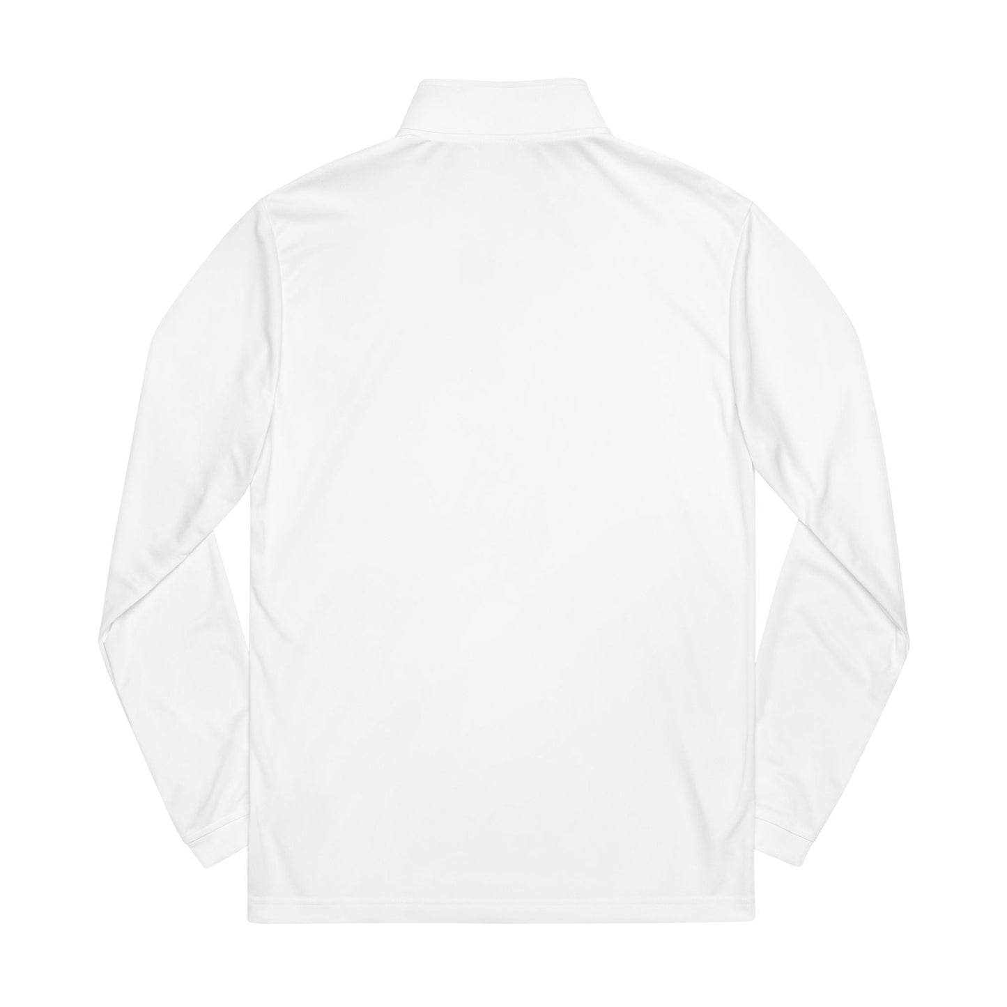 Women’s White JC Embroidered Quarter - Zip – Lightweight Athletic Pullover | Jenny Cool x adidas - JennyCool