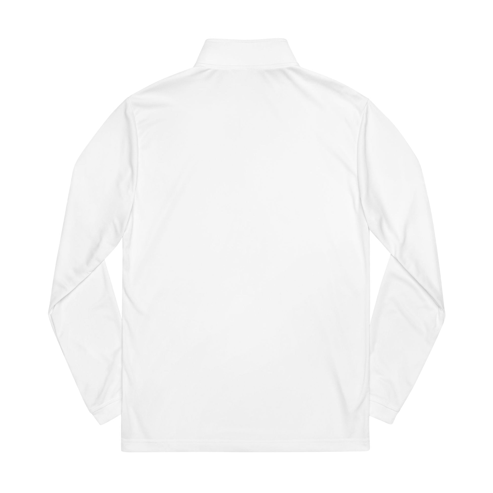 Women’s White JC Embroidered Quarter - Zip – Lightweight Athletic Pullover | Jenny Cool x adidas - JennyCool