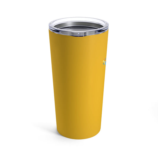 Yellow Tumbler for Music Lovers 20oz - JennyCool