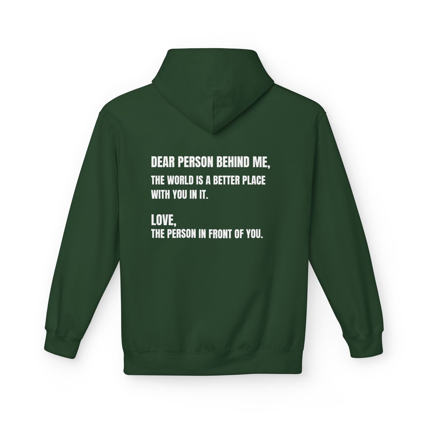 You Are Enough Hoodie – Inspirational Front & Back Quote Unisex Hoodie - JennyCool