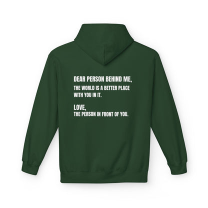 You Are Enough Hoodie – Inspirational Front & Back Quote Unisex Hoodie - JennyCool