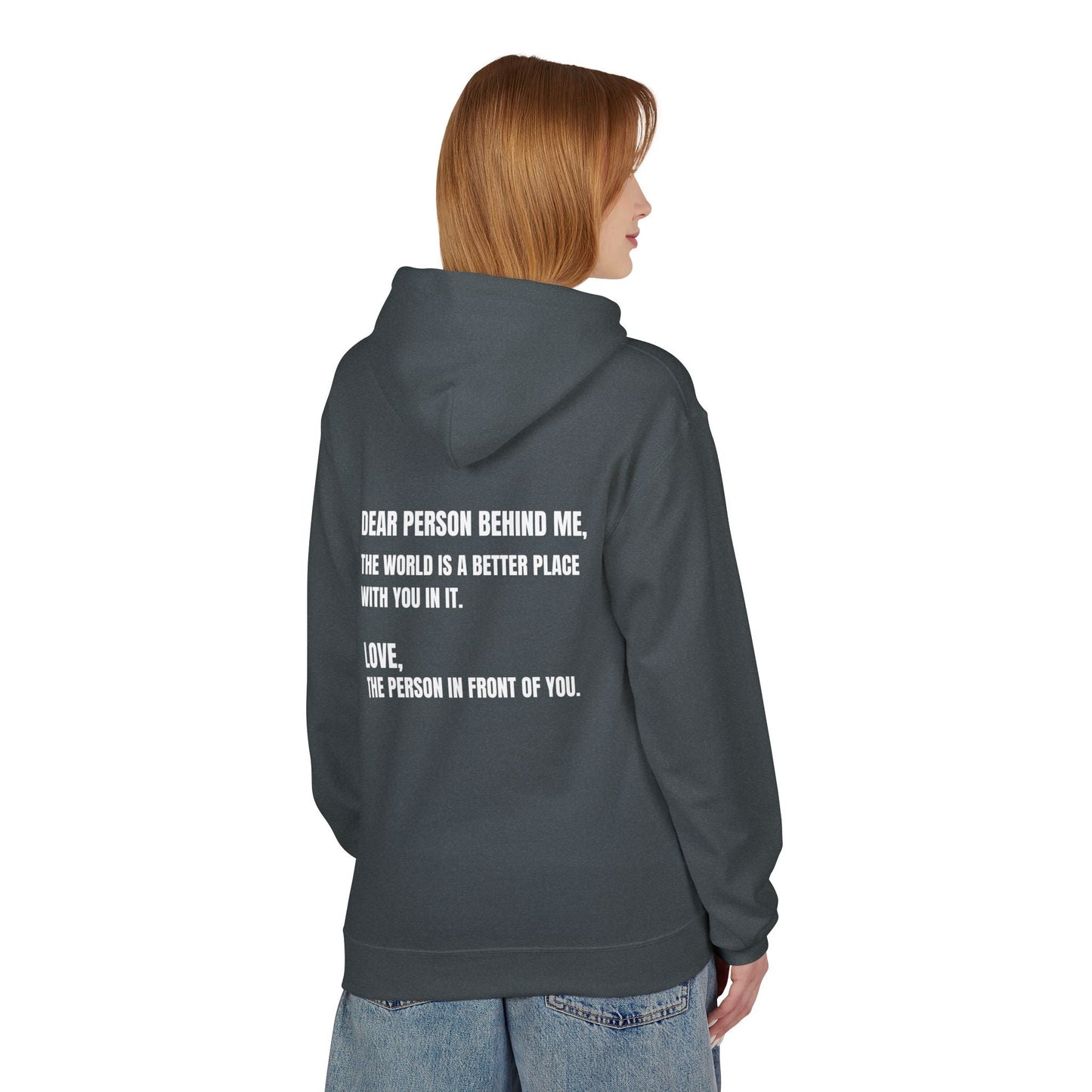 You Are Enough Hoodie – Inspirational Front & Back Quote Unisex Hoodie - JennyCool