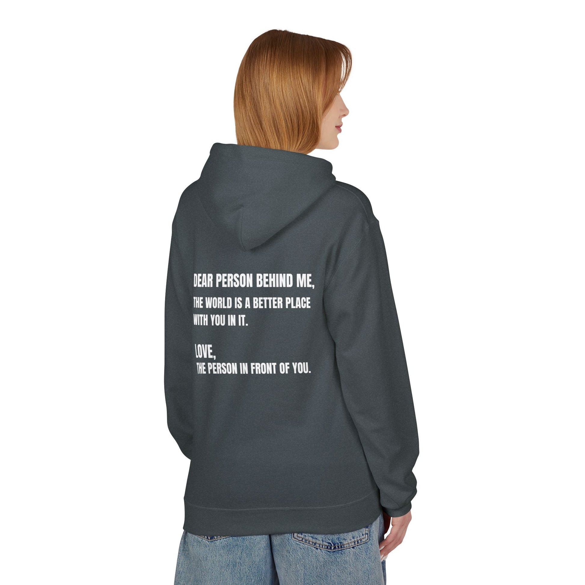 You Are Enough Hoodie – Inspirational Front & Back Quote Unisex Hoodie - JennyCool