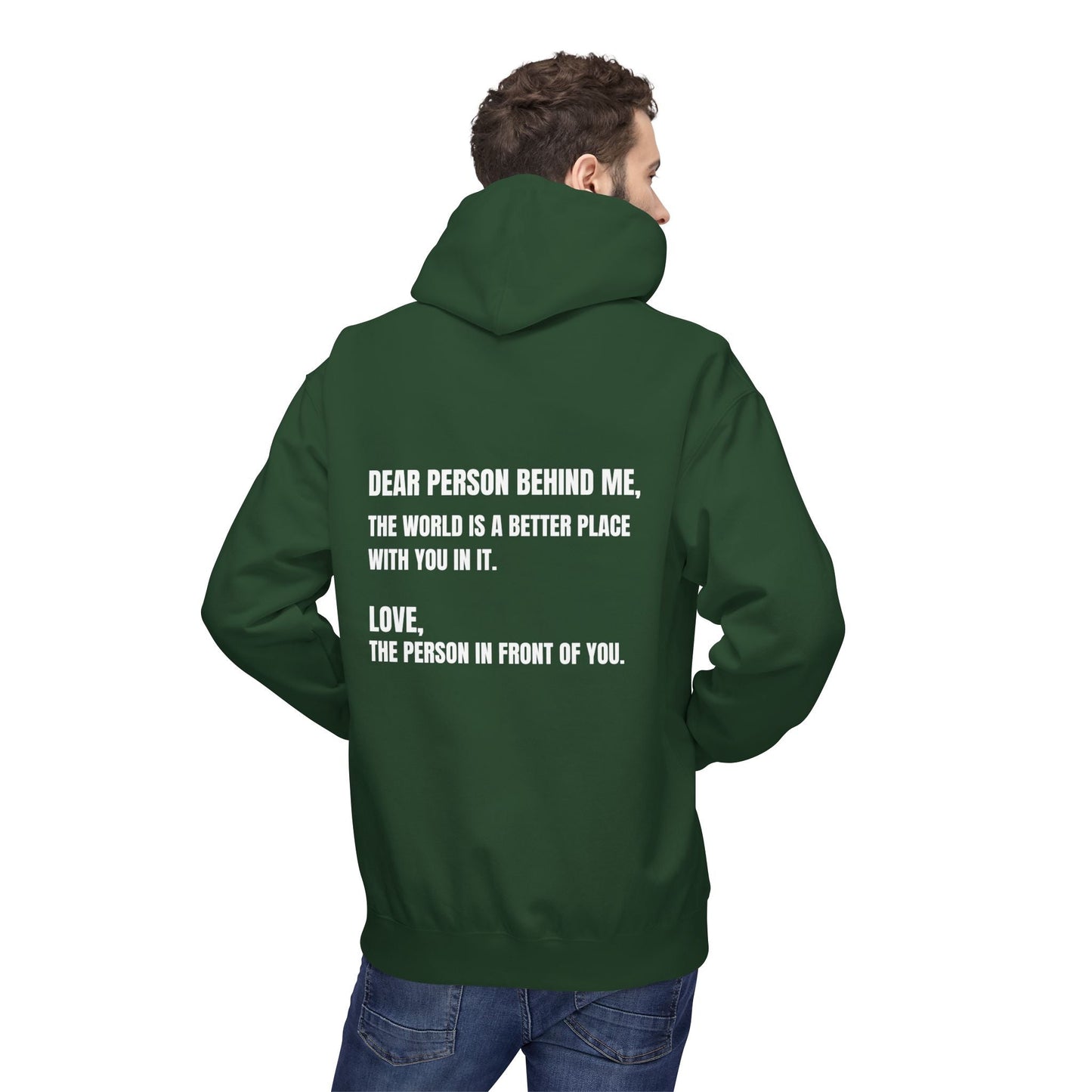 You Are Enough Hoodie – Inspirational Front & Back Quote Unisex Hoodie - JennyCool