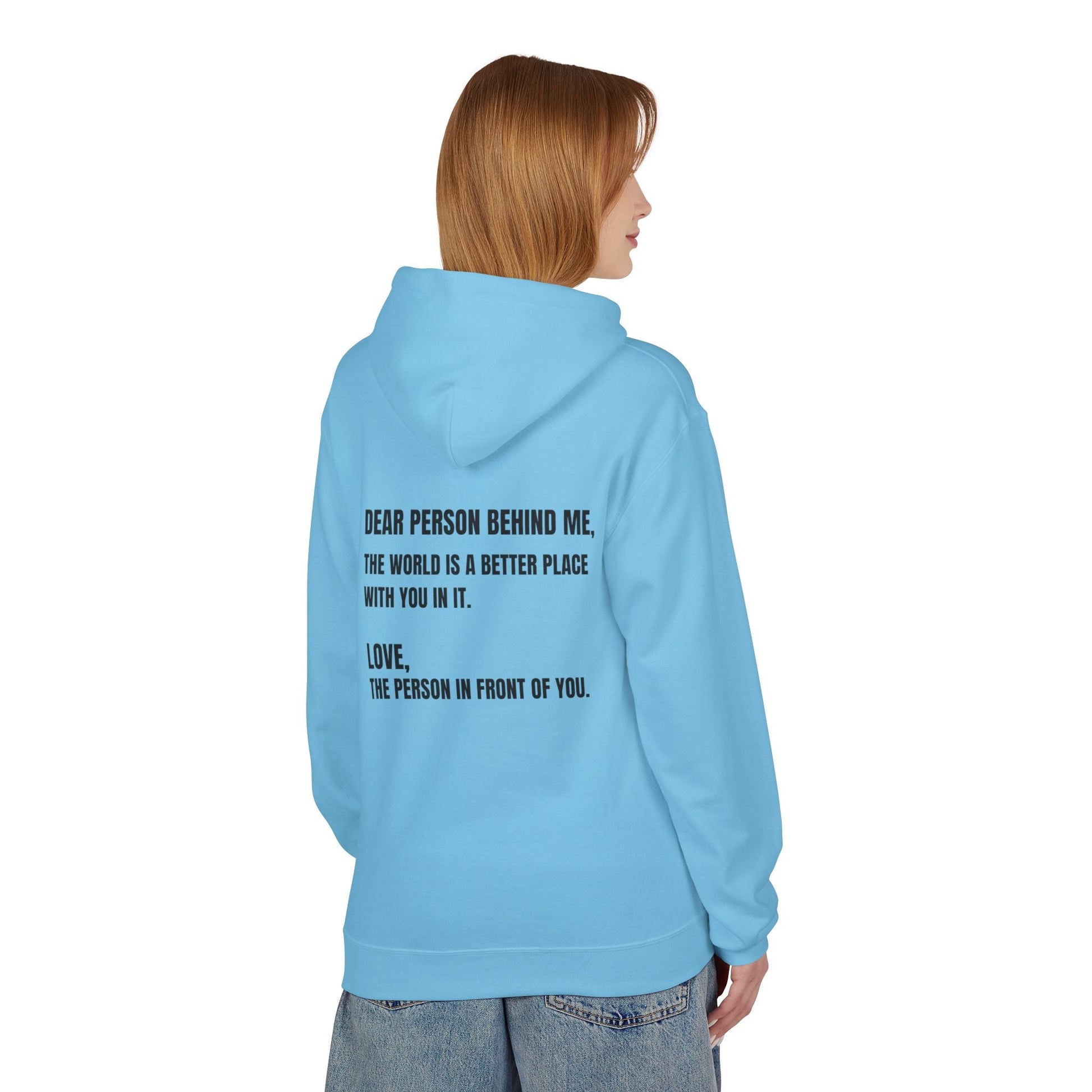 You Are Enough Hoodie – Inspirational Front & Back Quote Unisex Hoodie - JennyCool